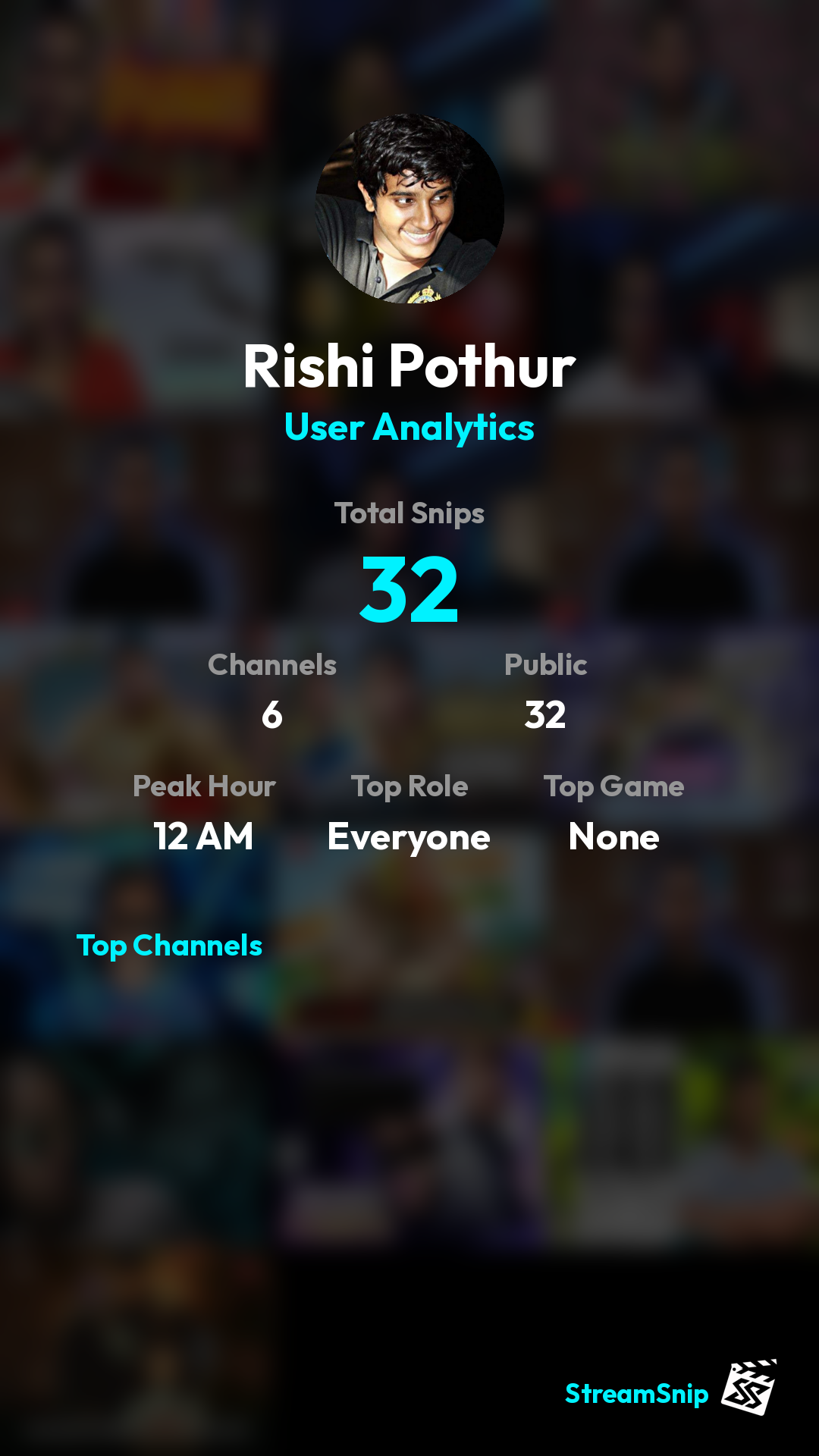 Stats Share Card