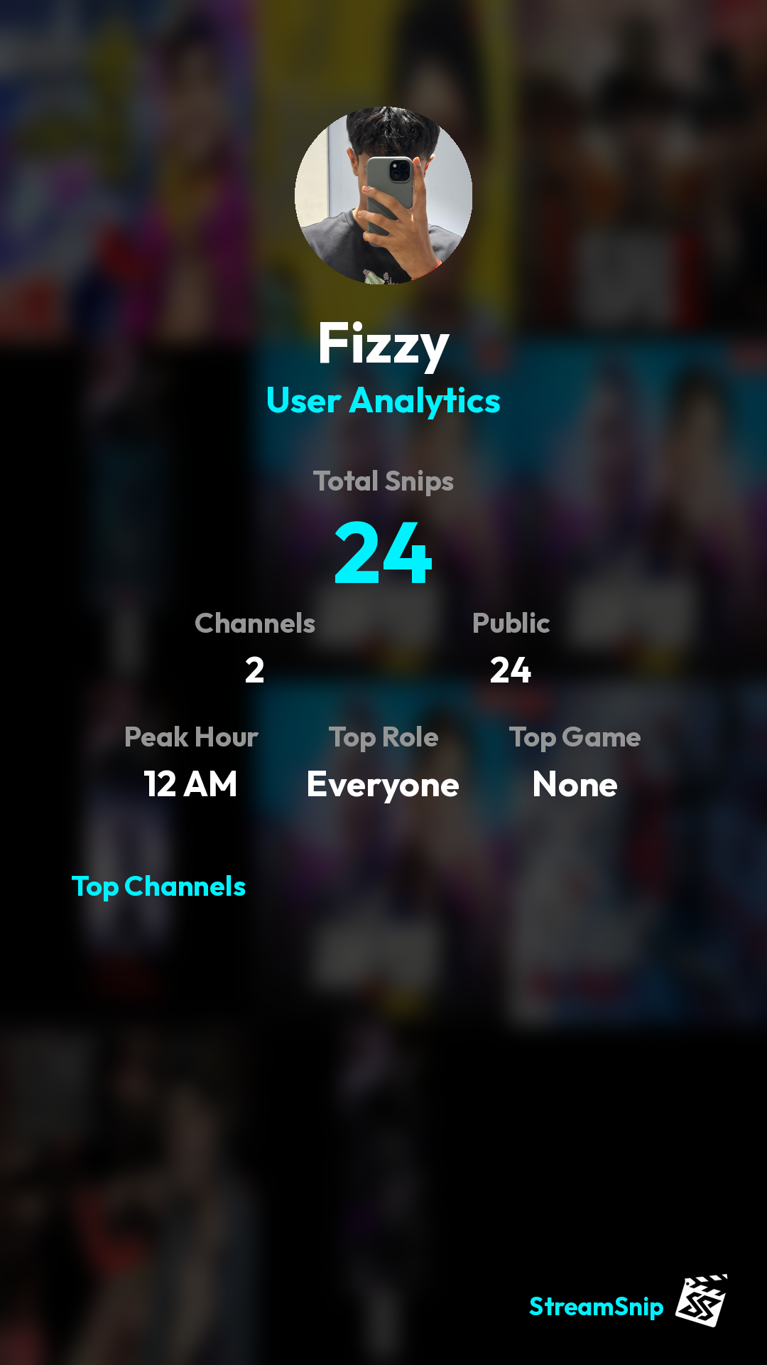 Stats Share Card