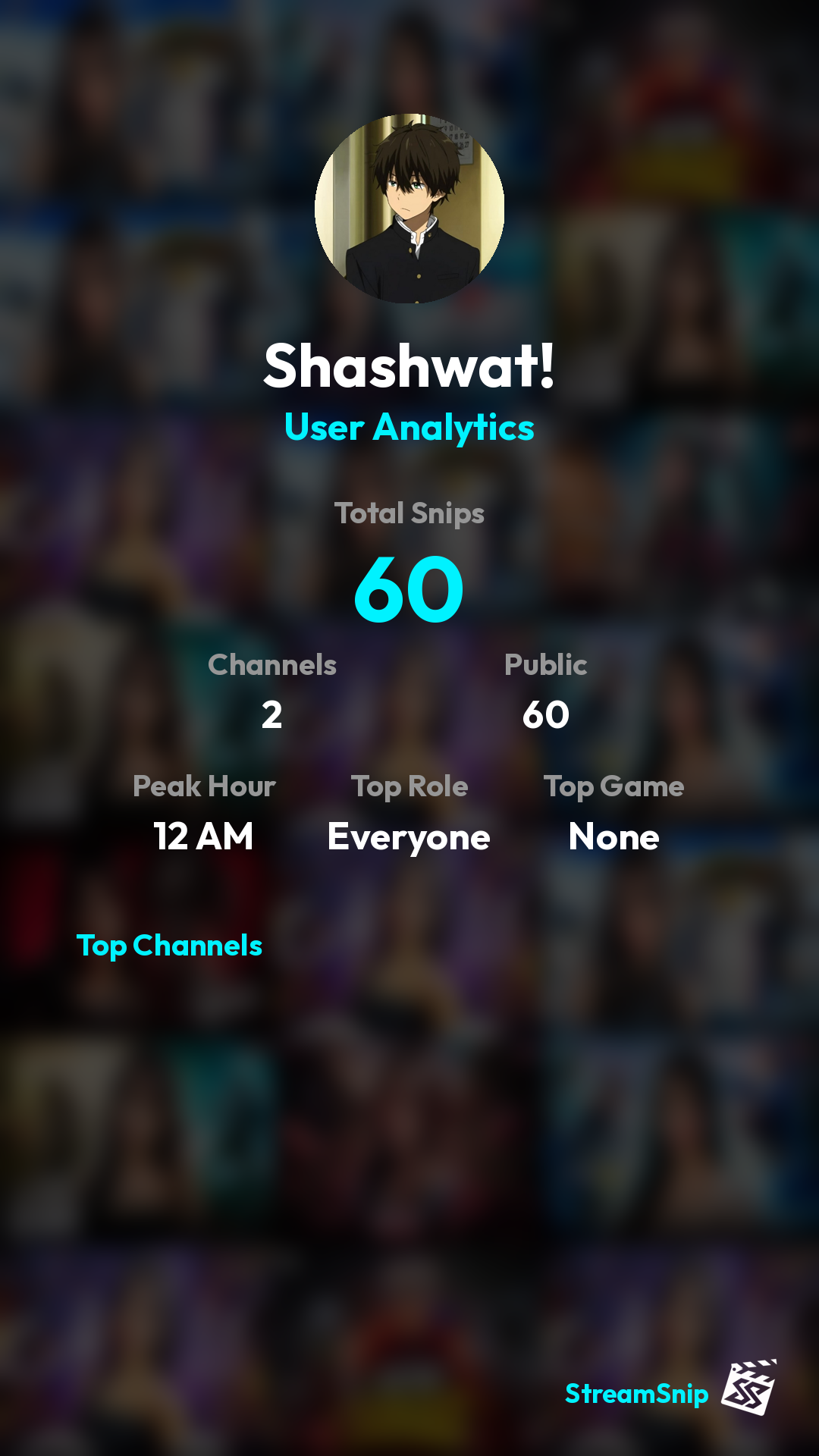 Stats Share Card