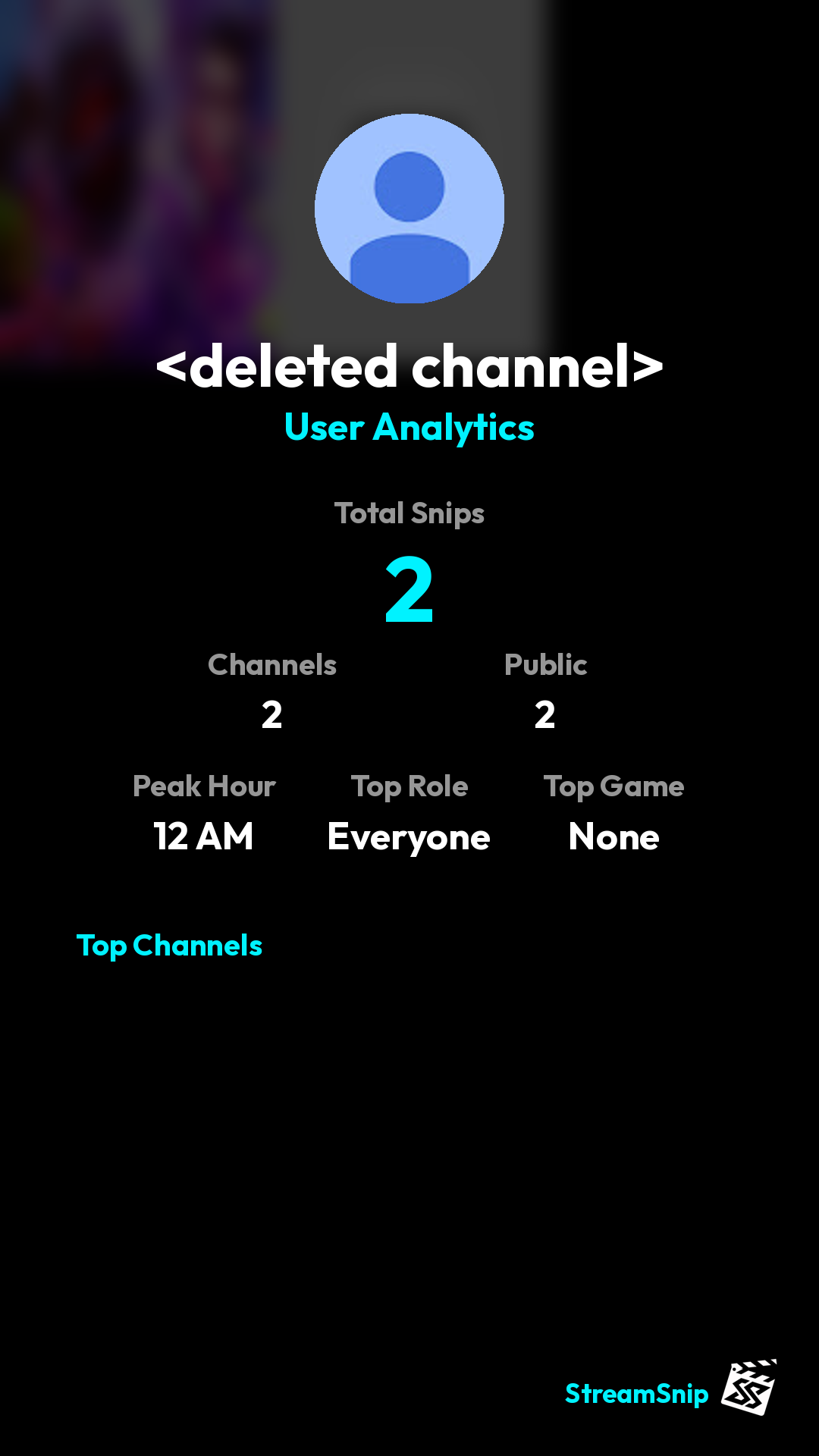 Stats Share Card