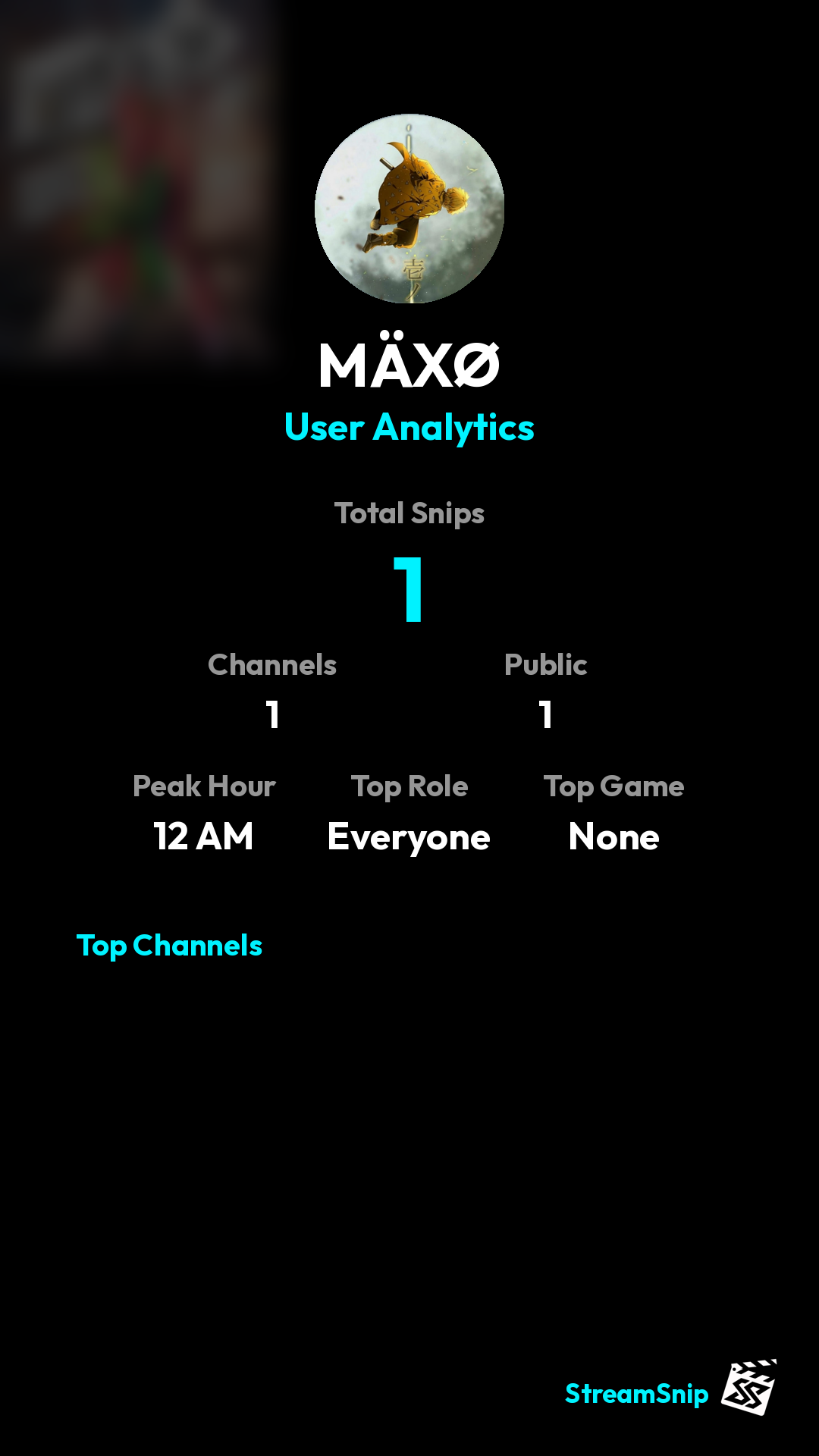 Stats Share Card