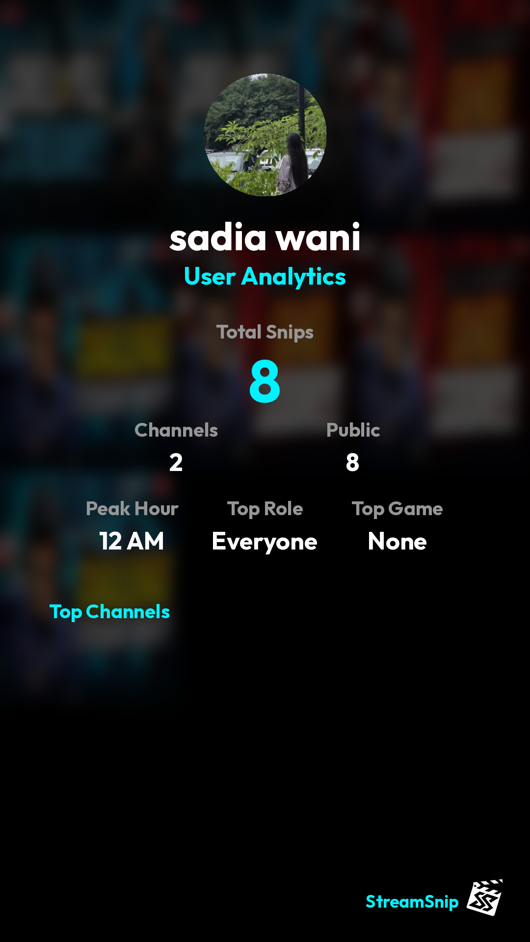 Stats Share Card