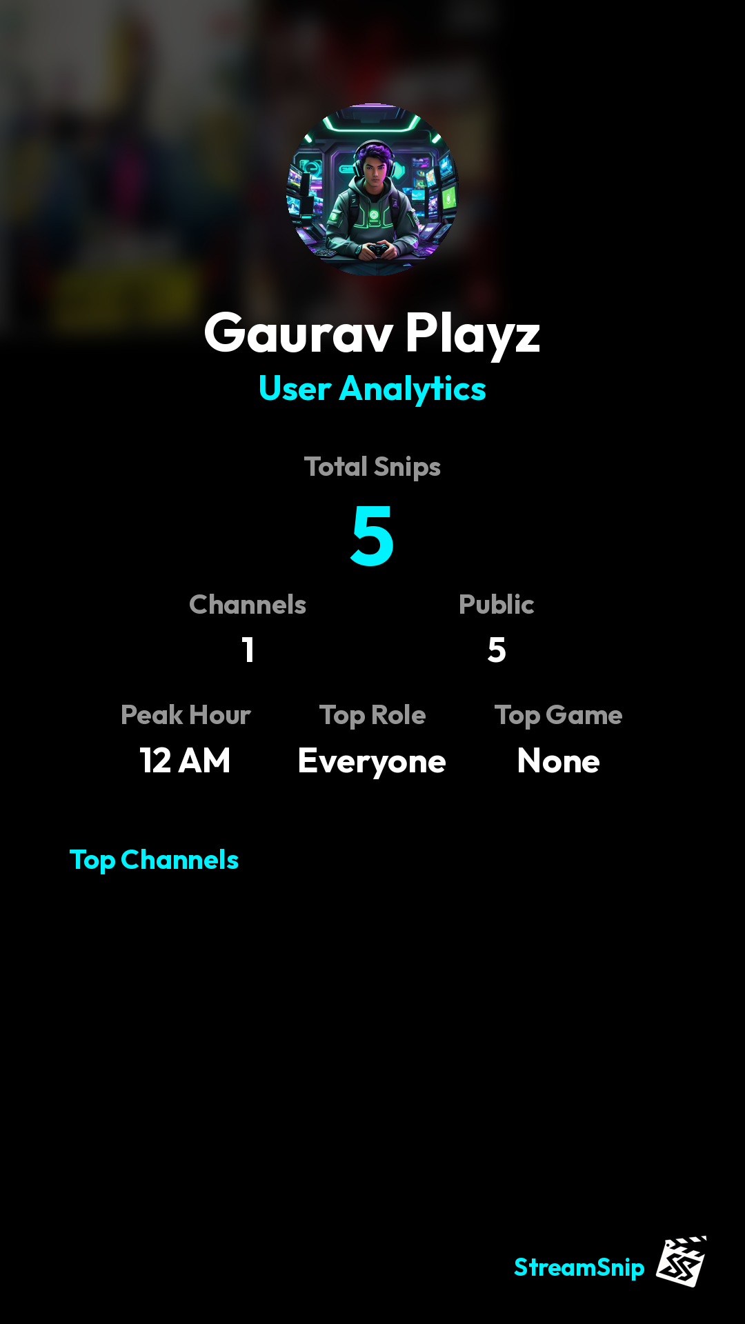 Stats Share Card