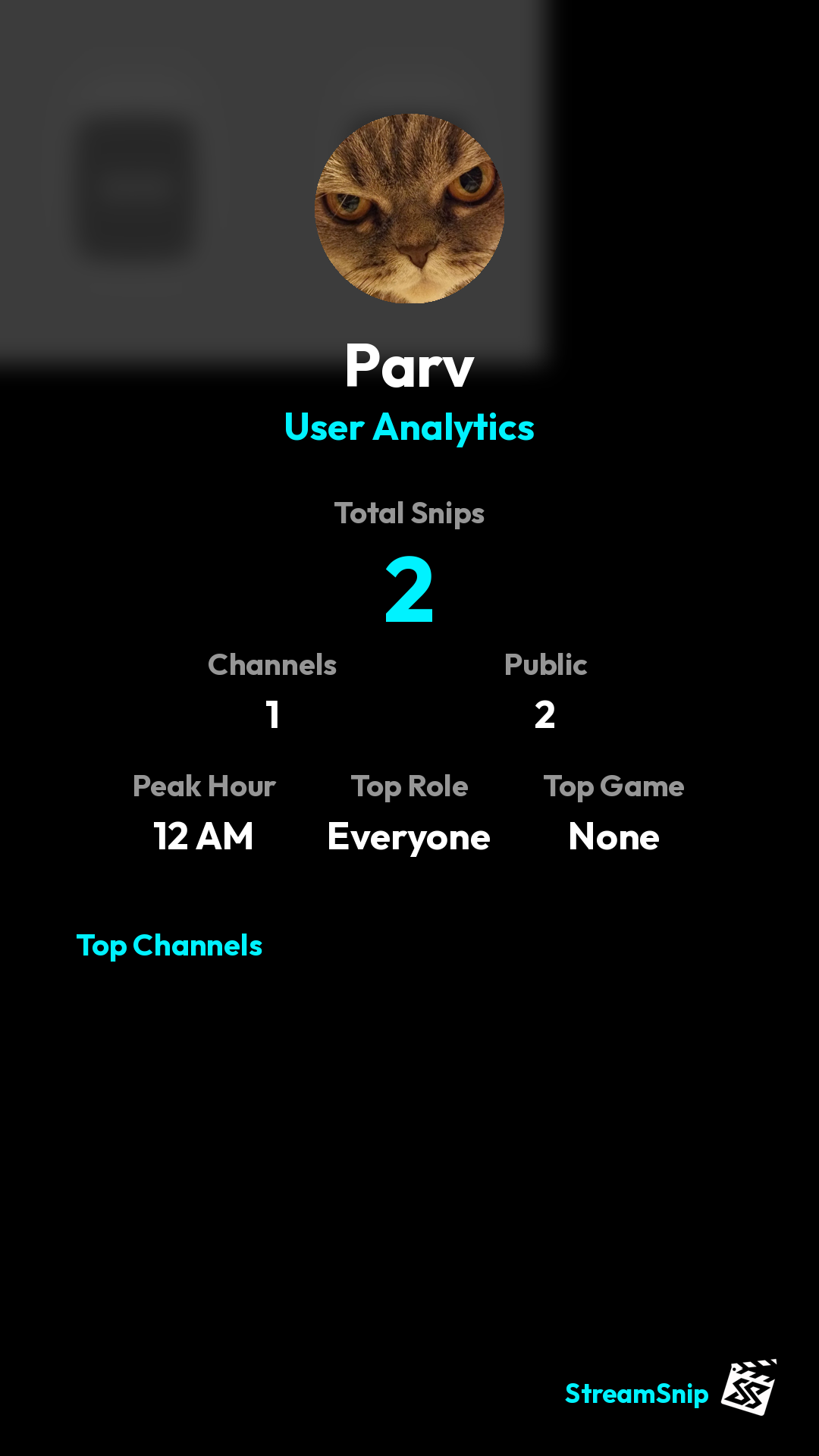 Stats Share Card