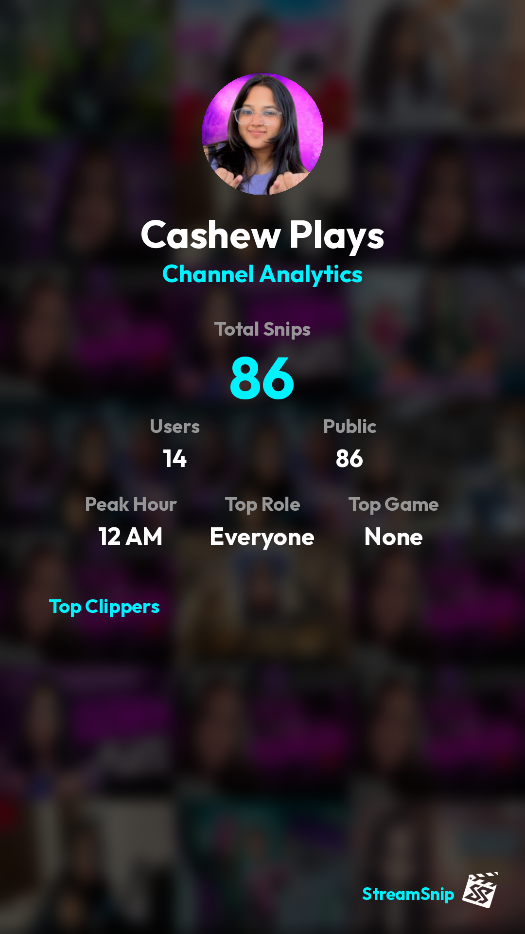 Stats Share Card