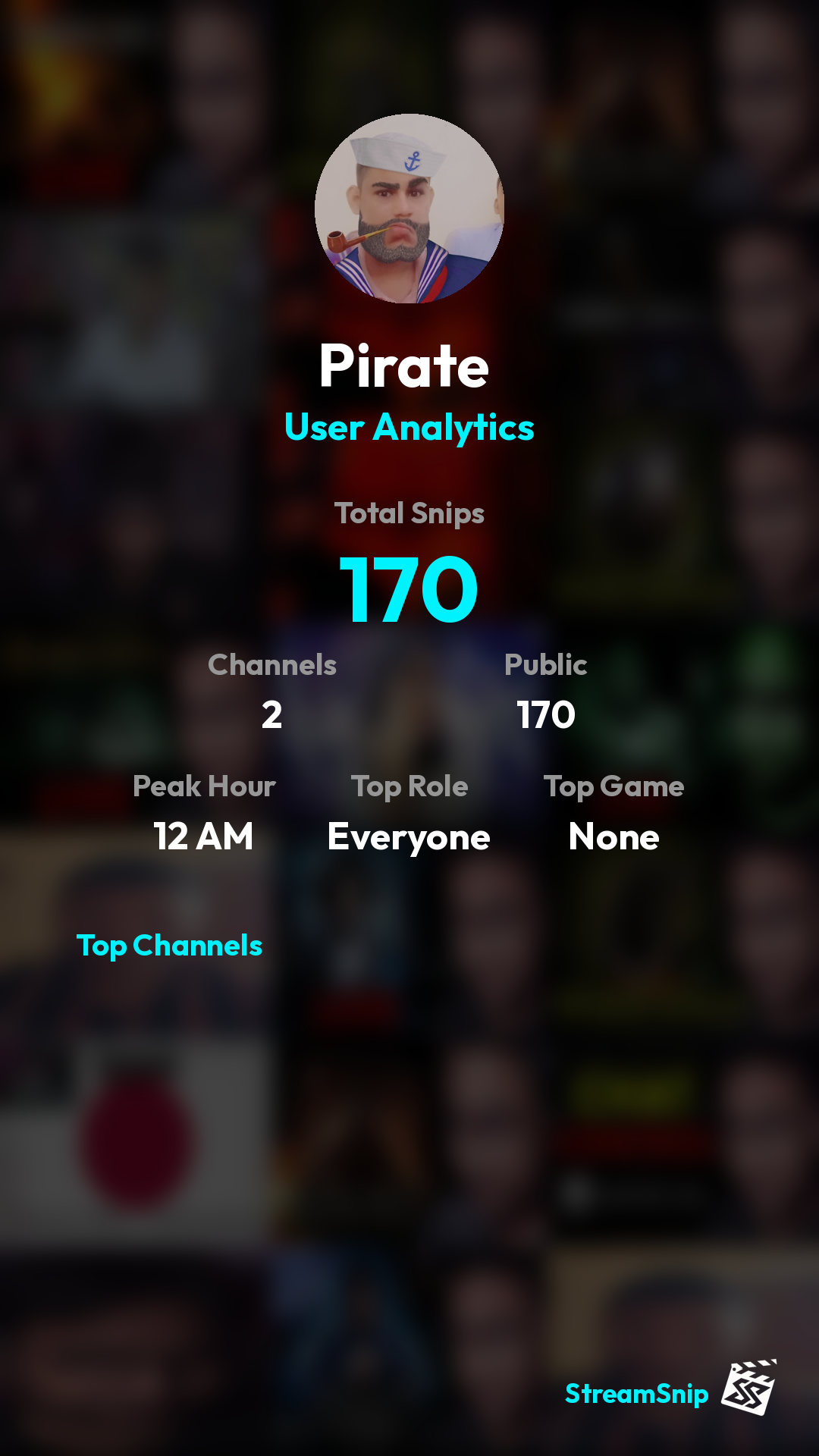Stats Share Card