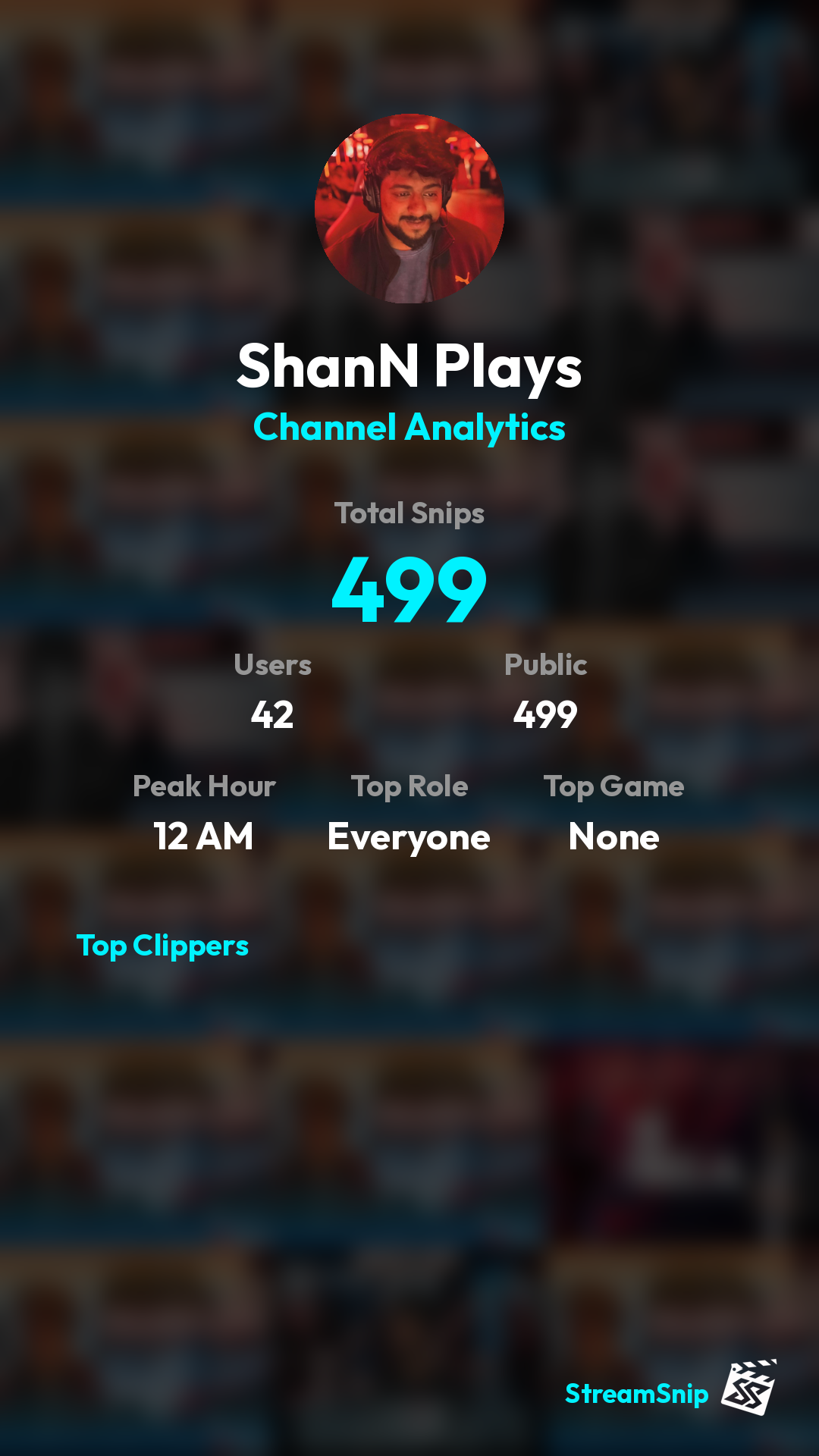 Stats Share Card