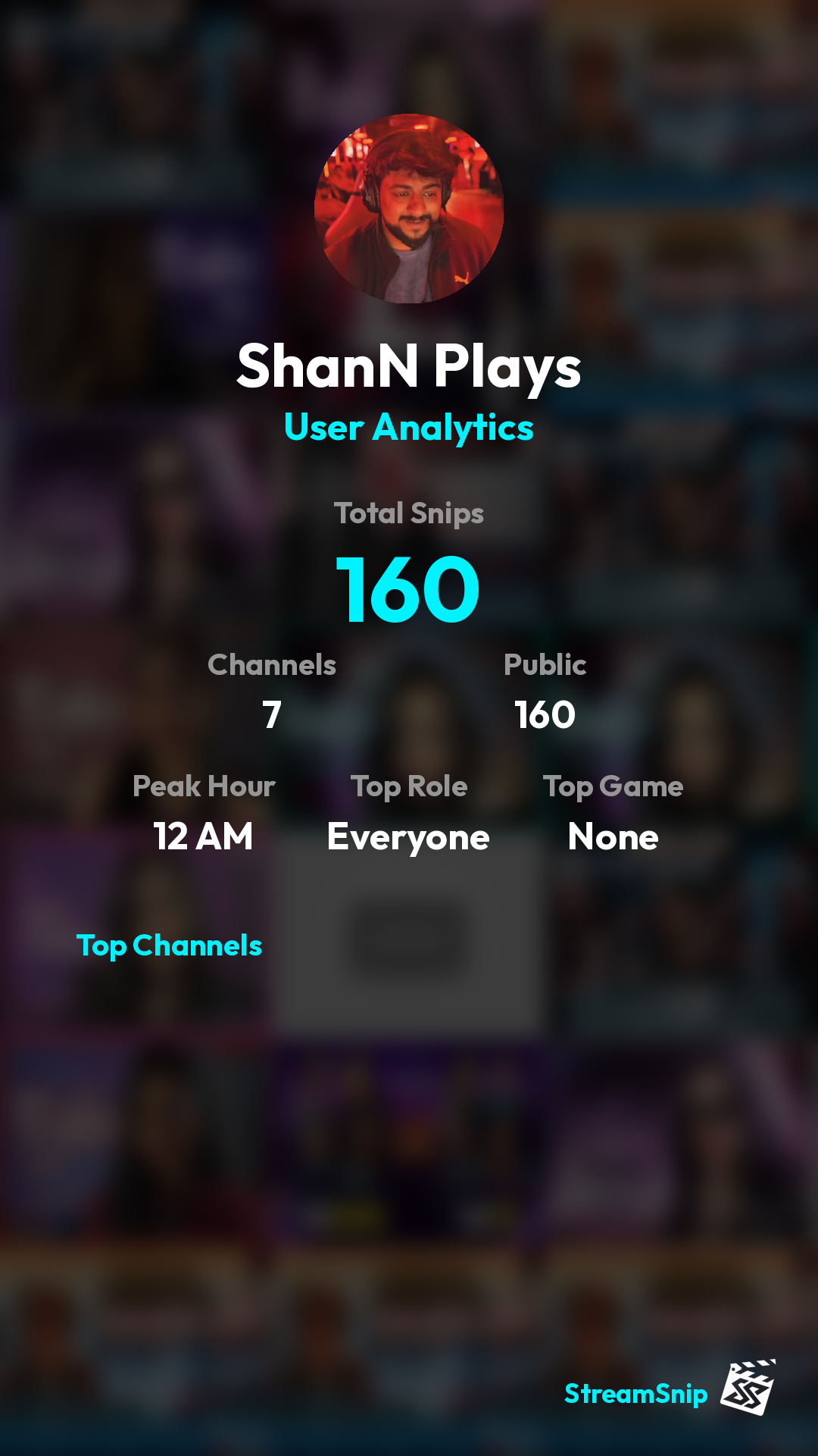 Stats Share Card