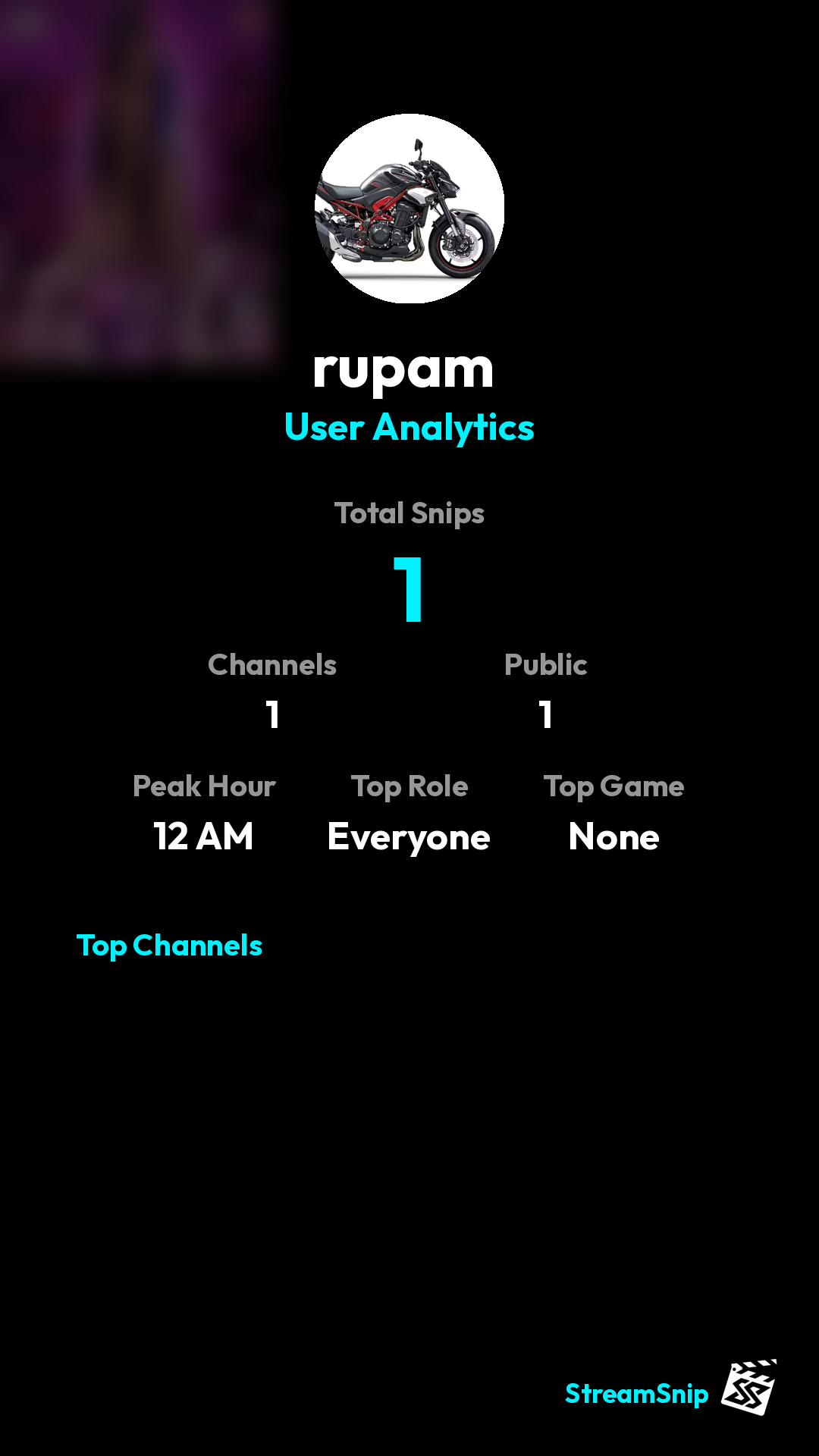 Stats Share Card