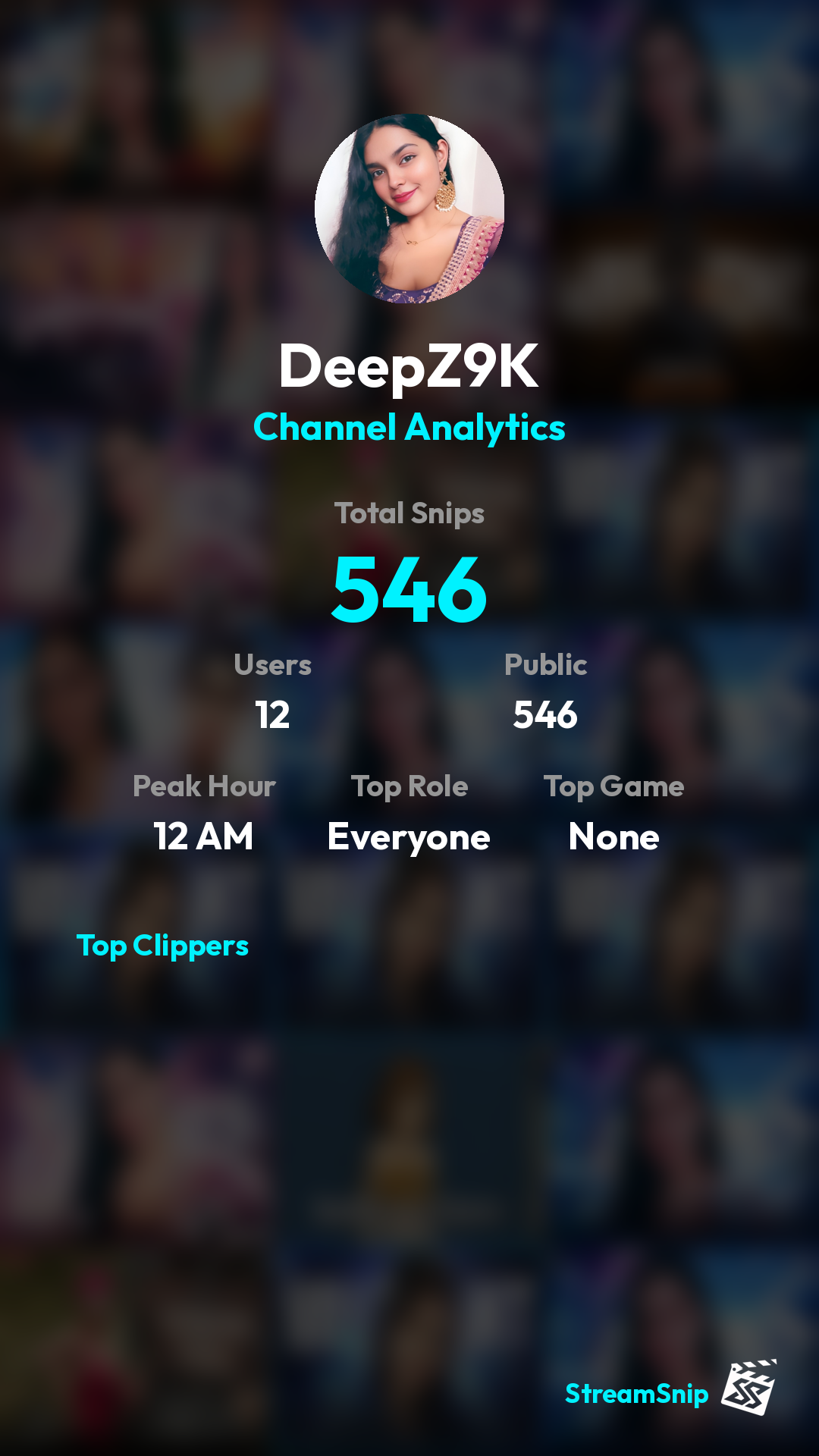Stats Share Card