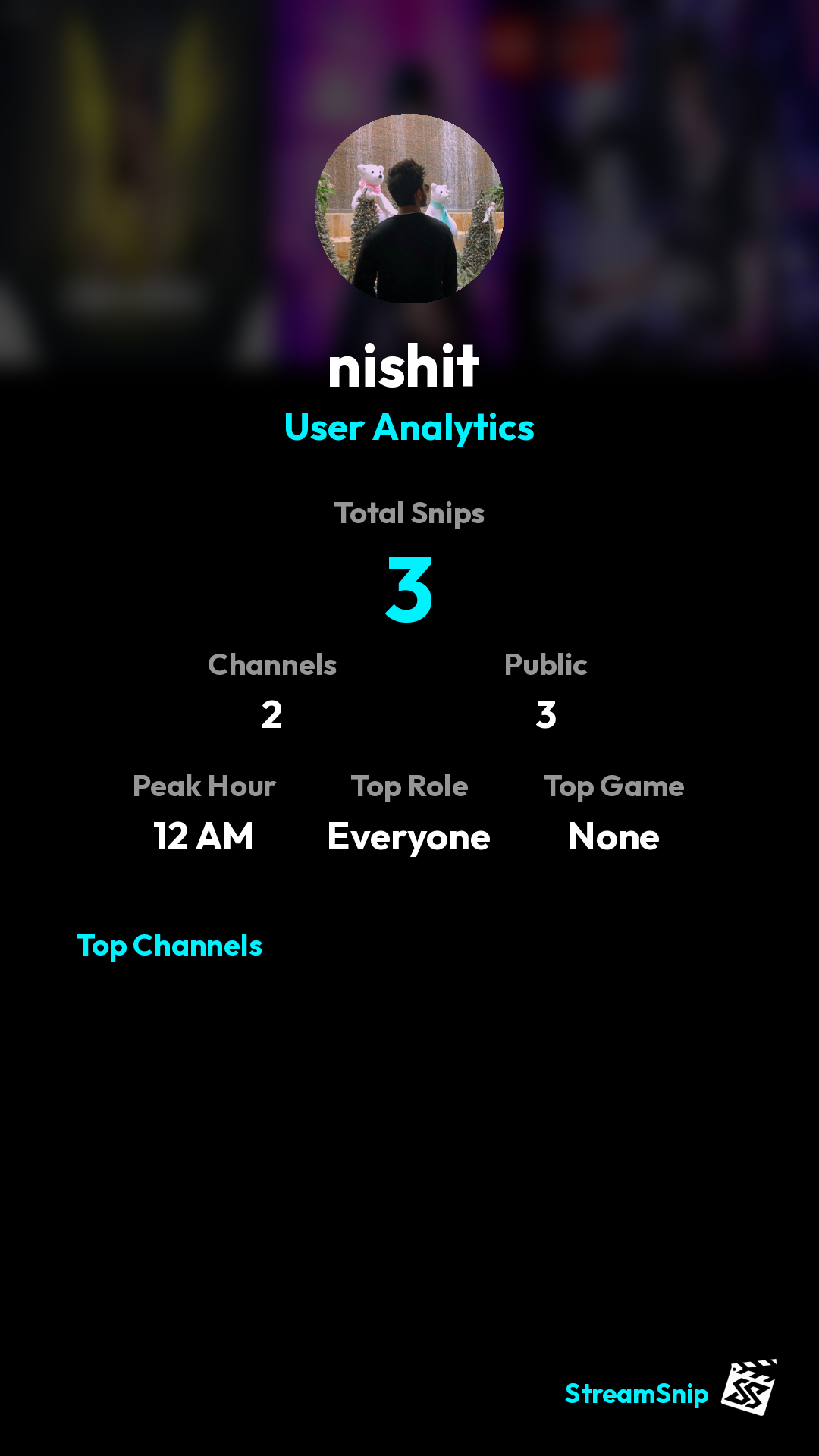 Stats Share Card