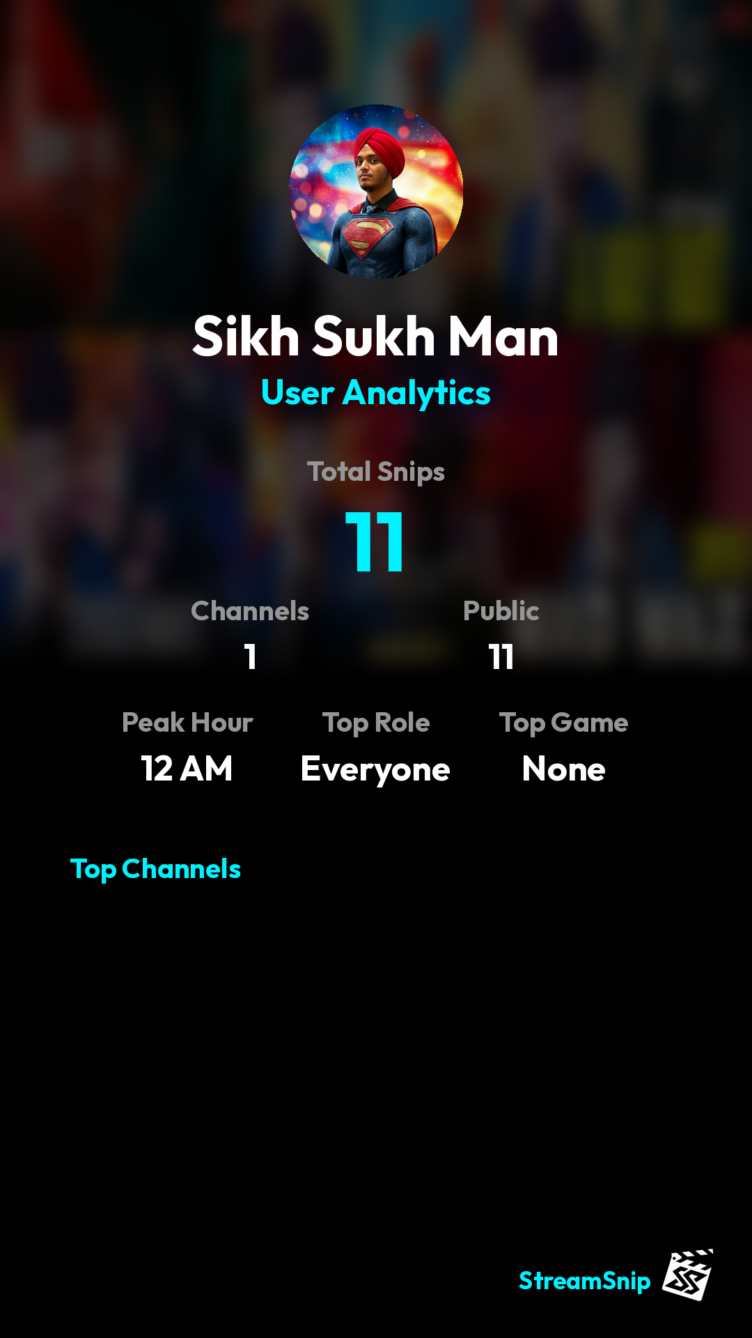 Stats Share Card
