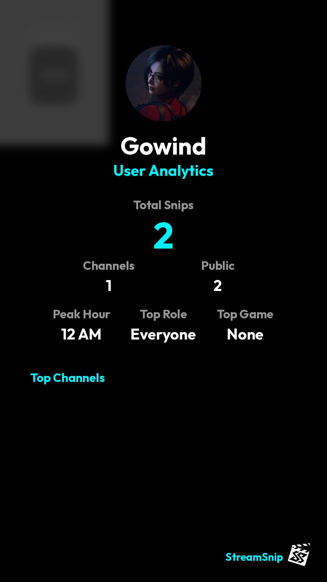 Stats Share Card