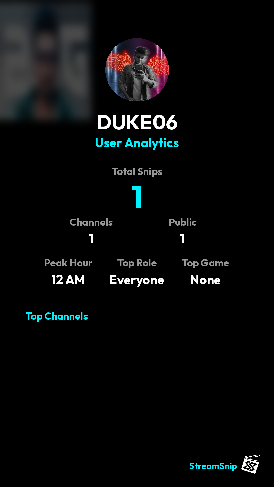 Stats Share Card