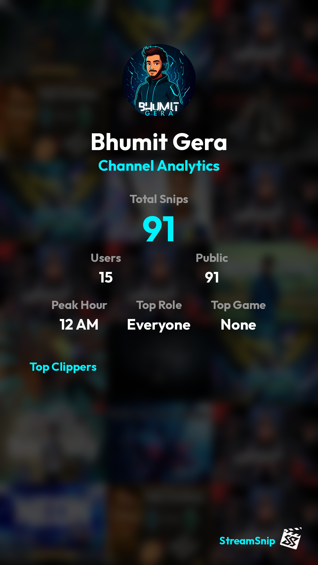Stats Share Card
