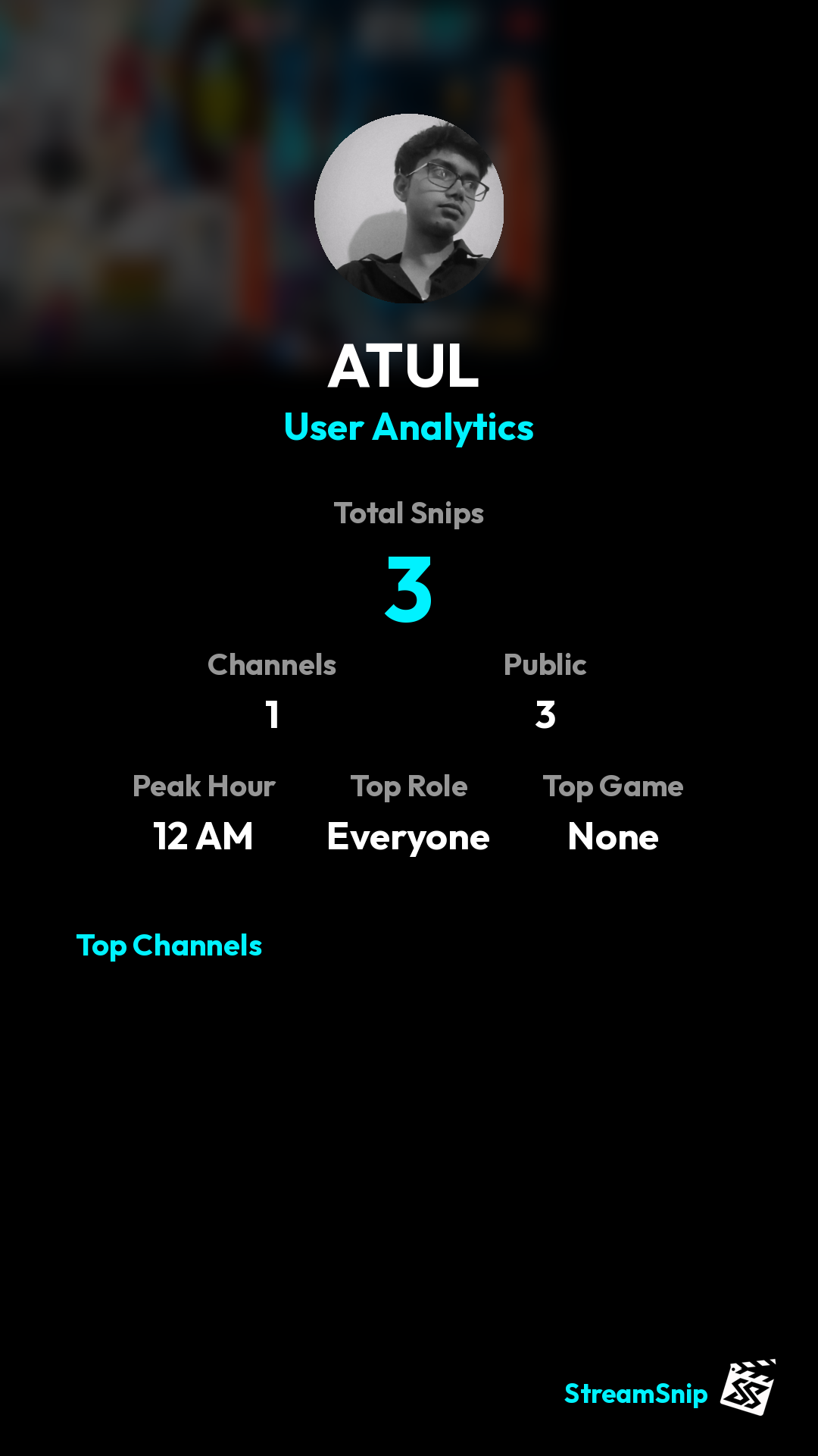 Stats Share Card