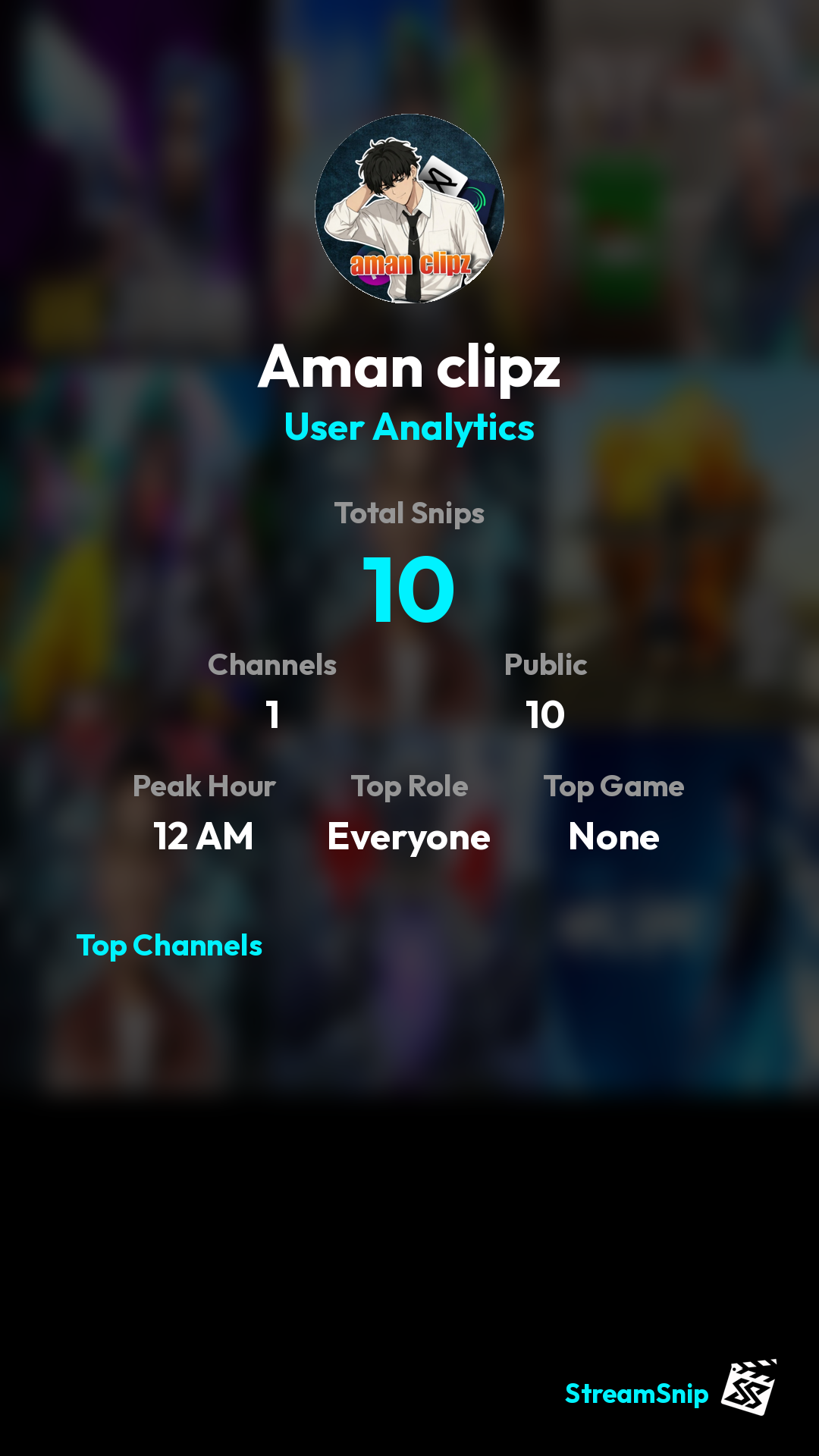 Stats Share Card