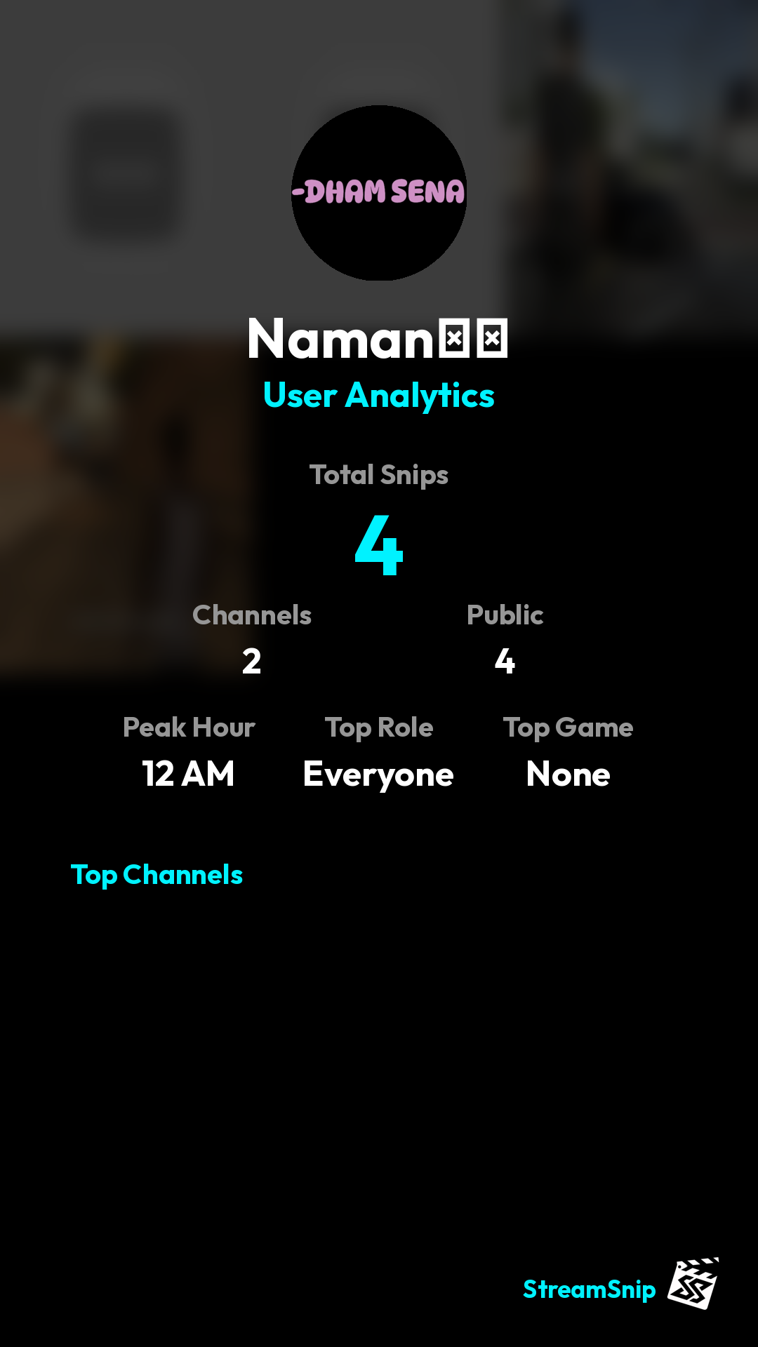 Stats Share Card