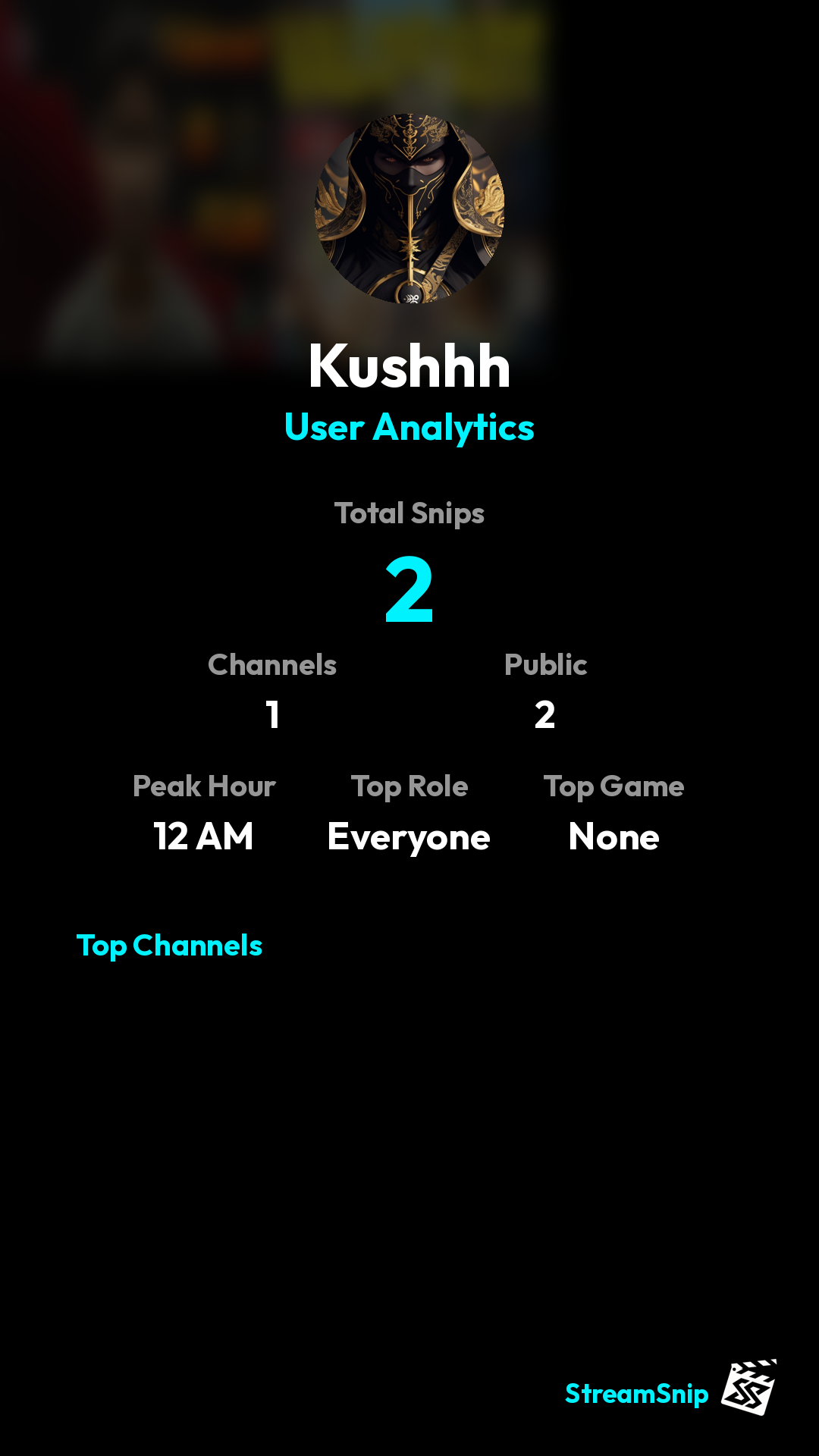 Stats Share Card