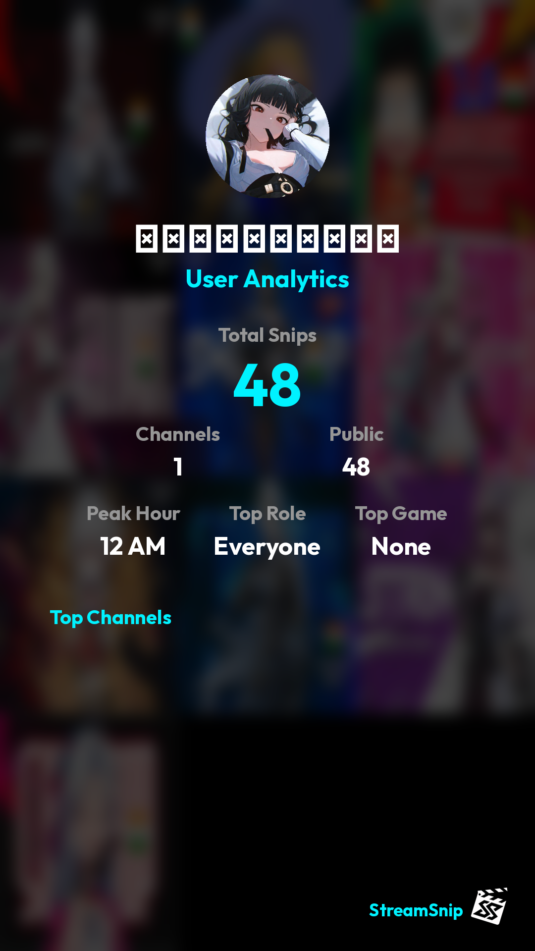Stats Share Card