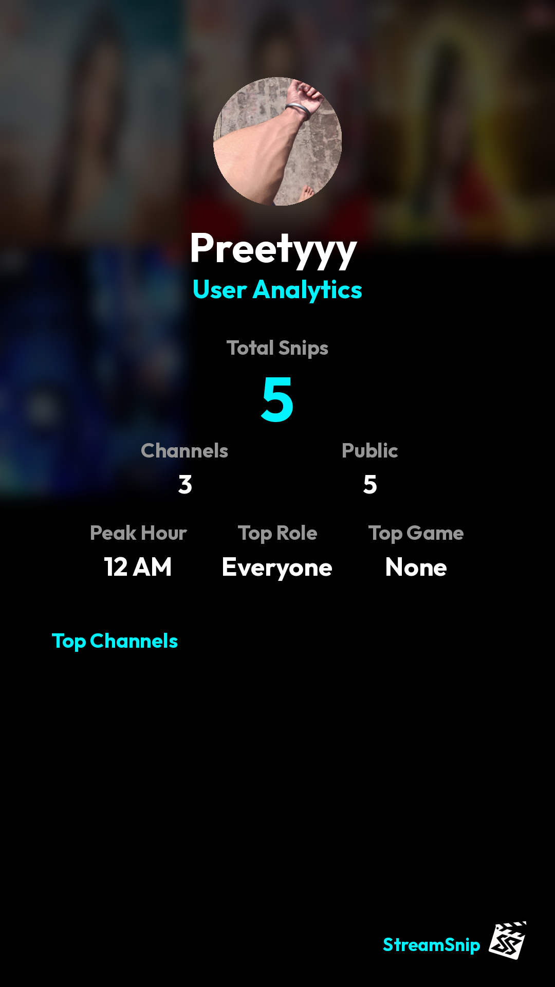 Stats Share Card