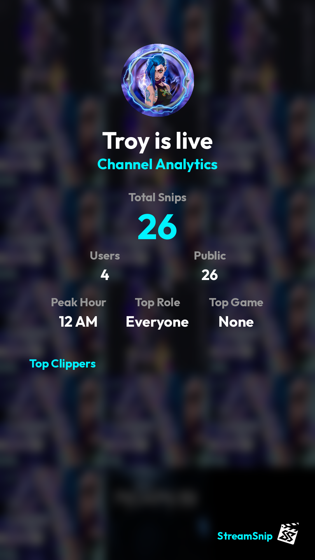 Stats Share Card