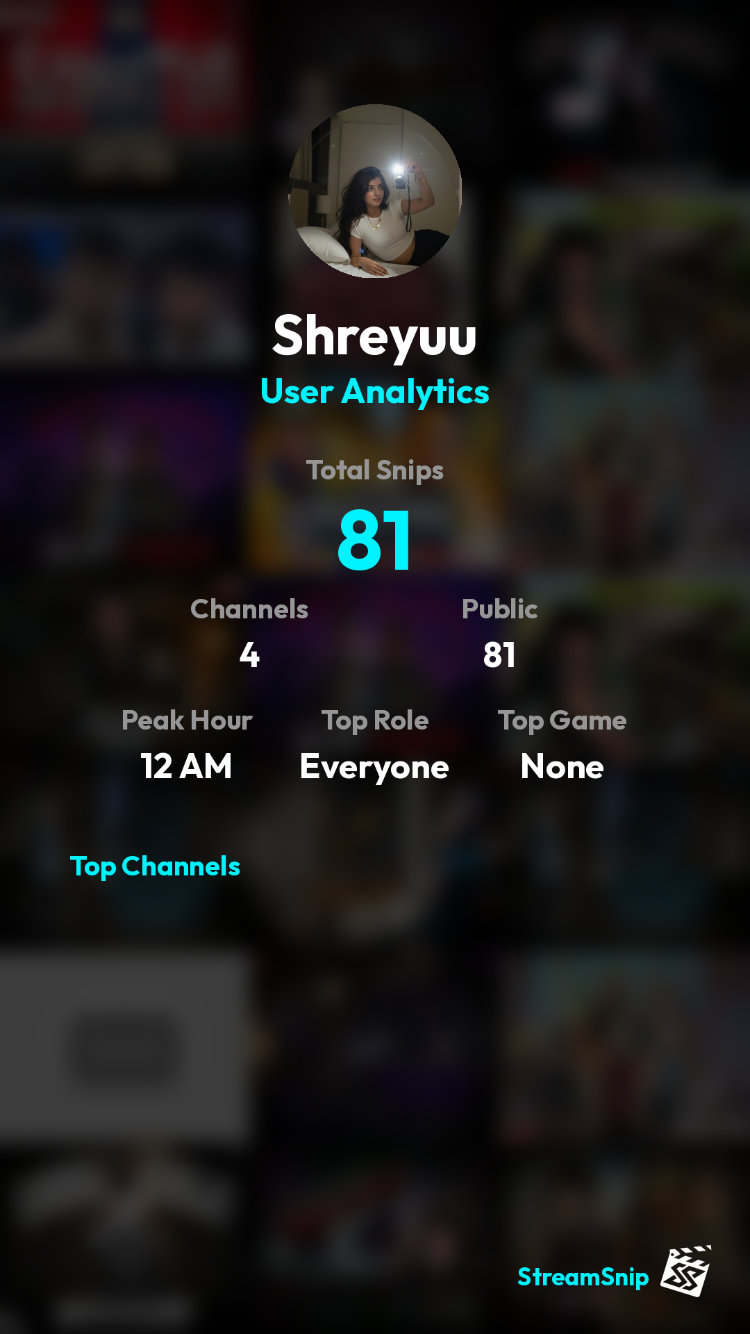 Stats Share Card