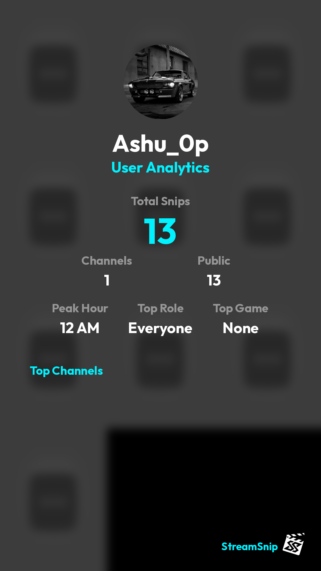 Stats Share Card