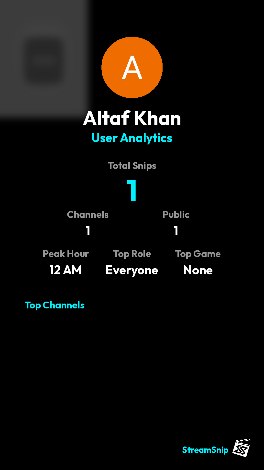 Stats Share Card