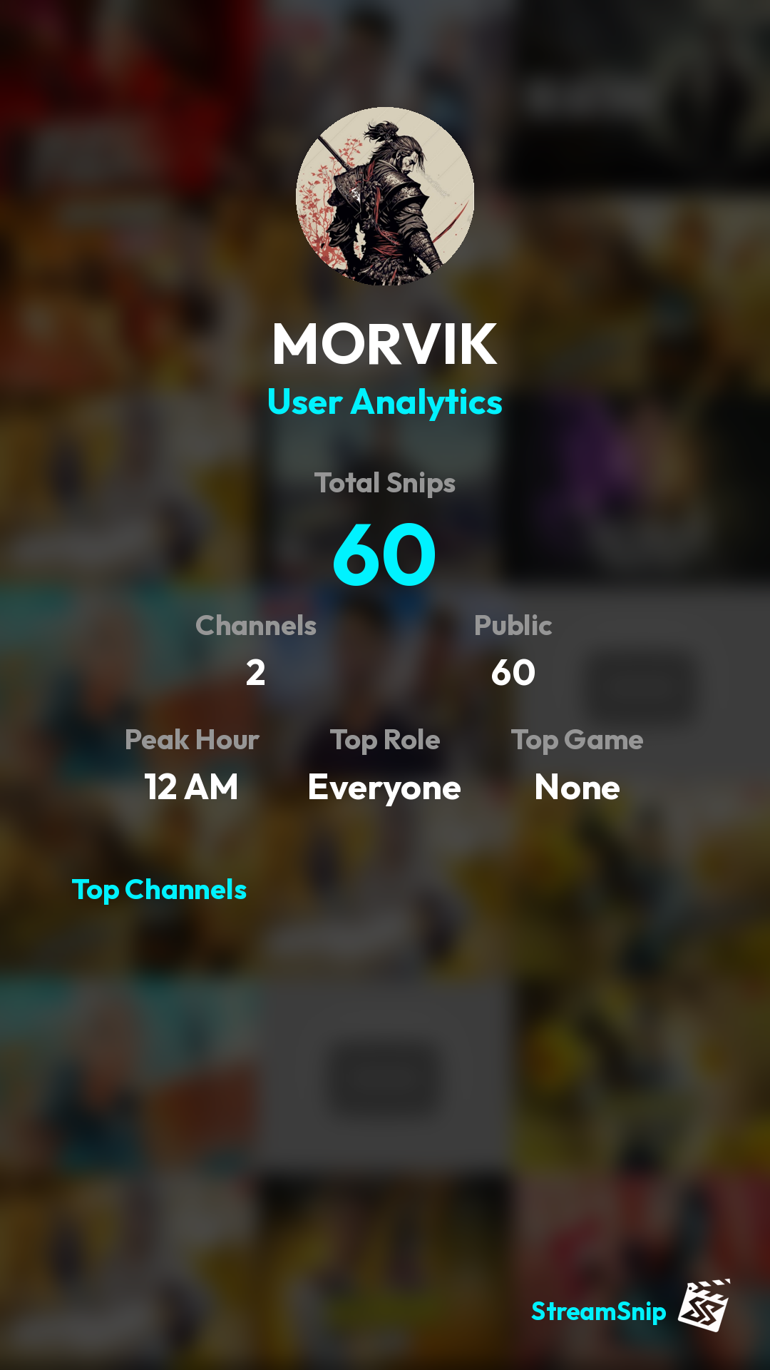 Stats Share Card