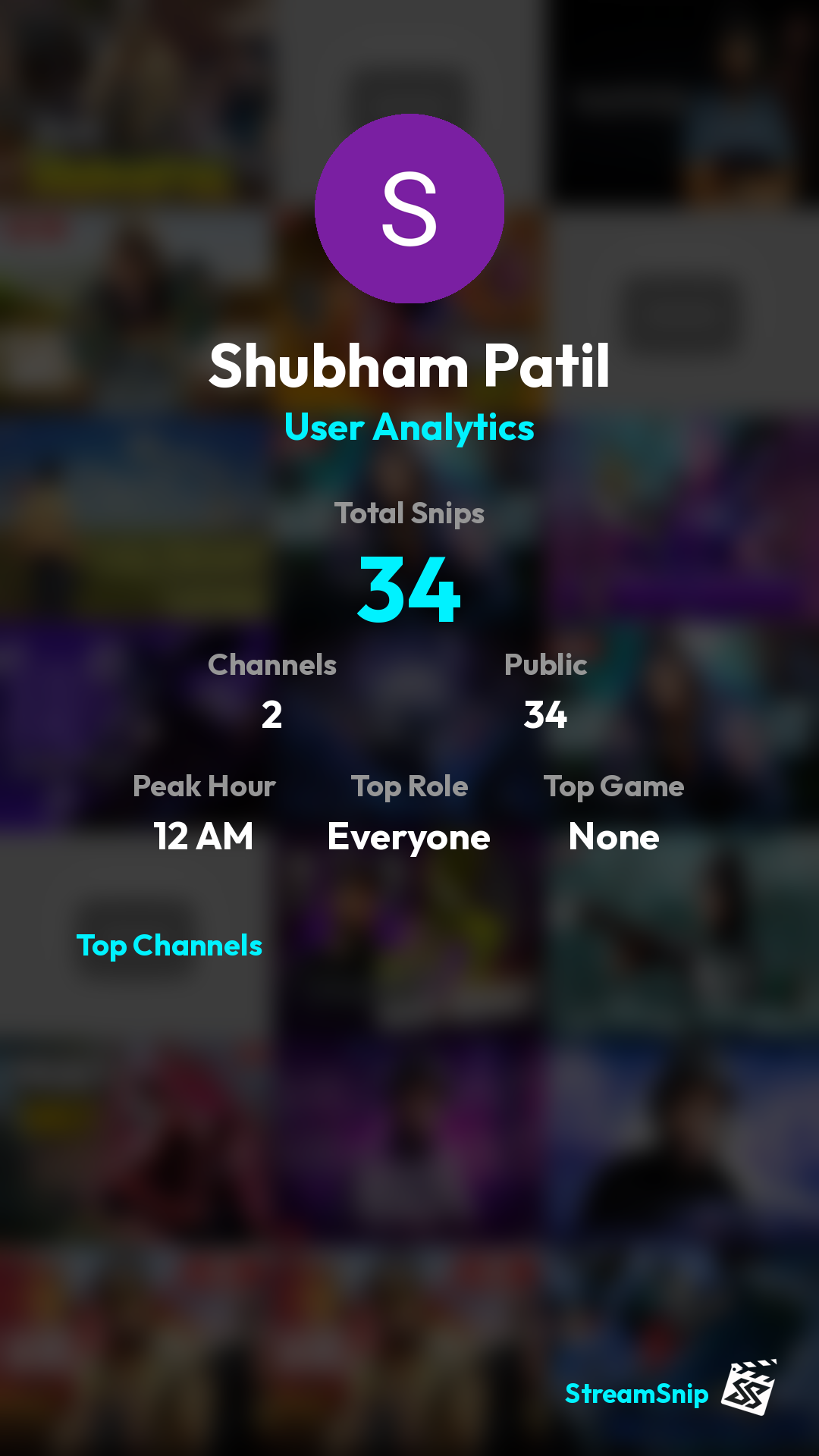 Stats Share Card