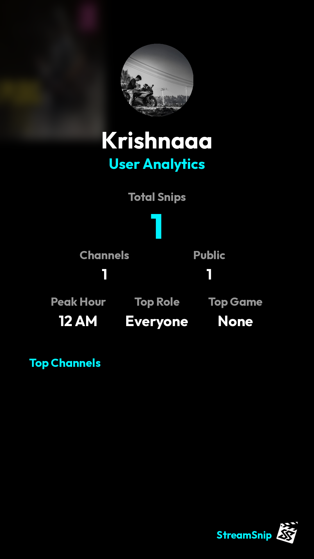 Stats Share Card