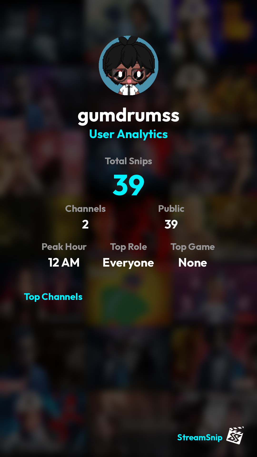 Stats Share Card