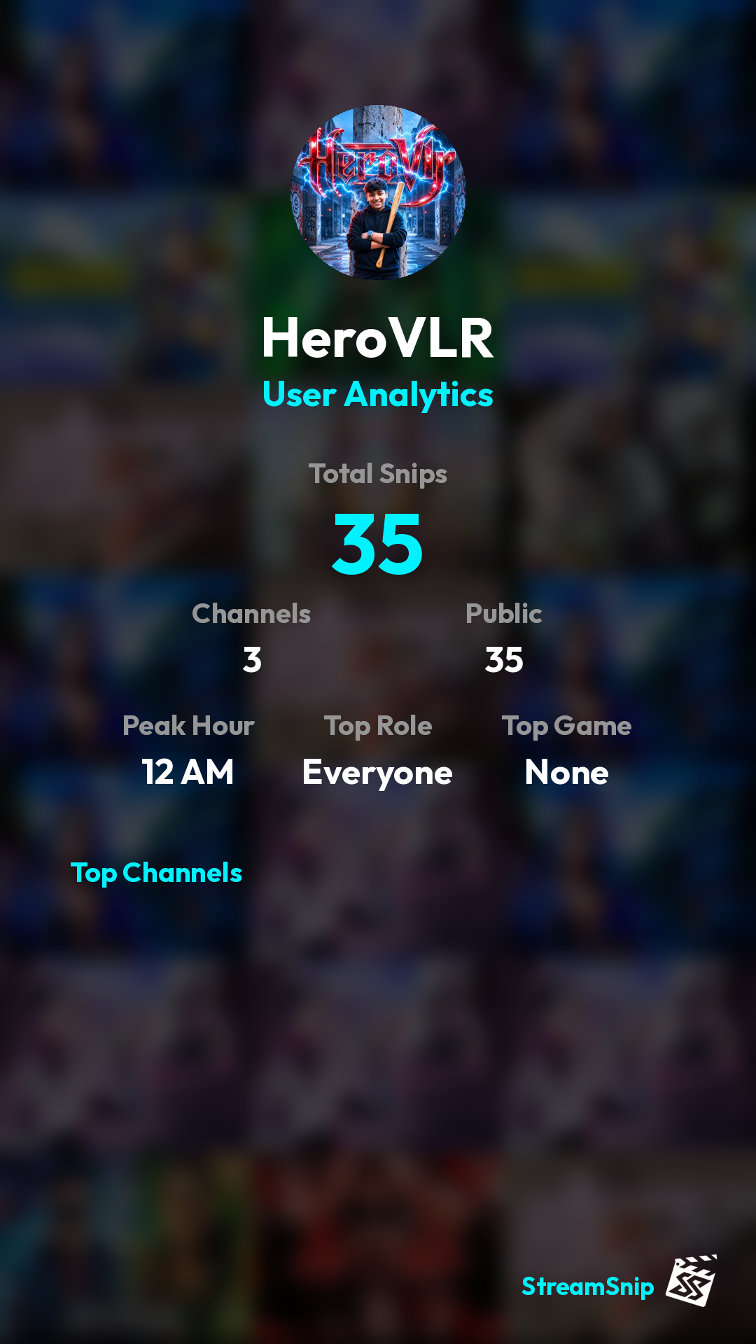 Stats Share Card
