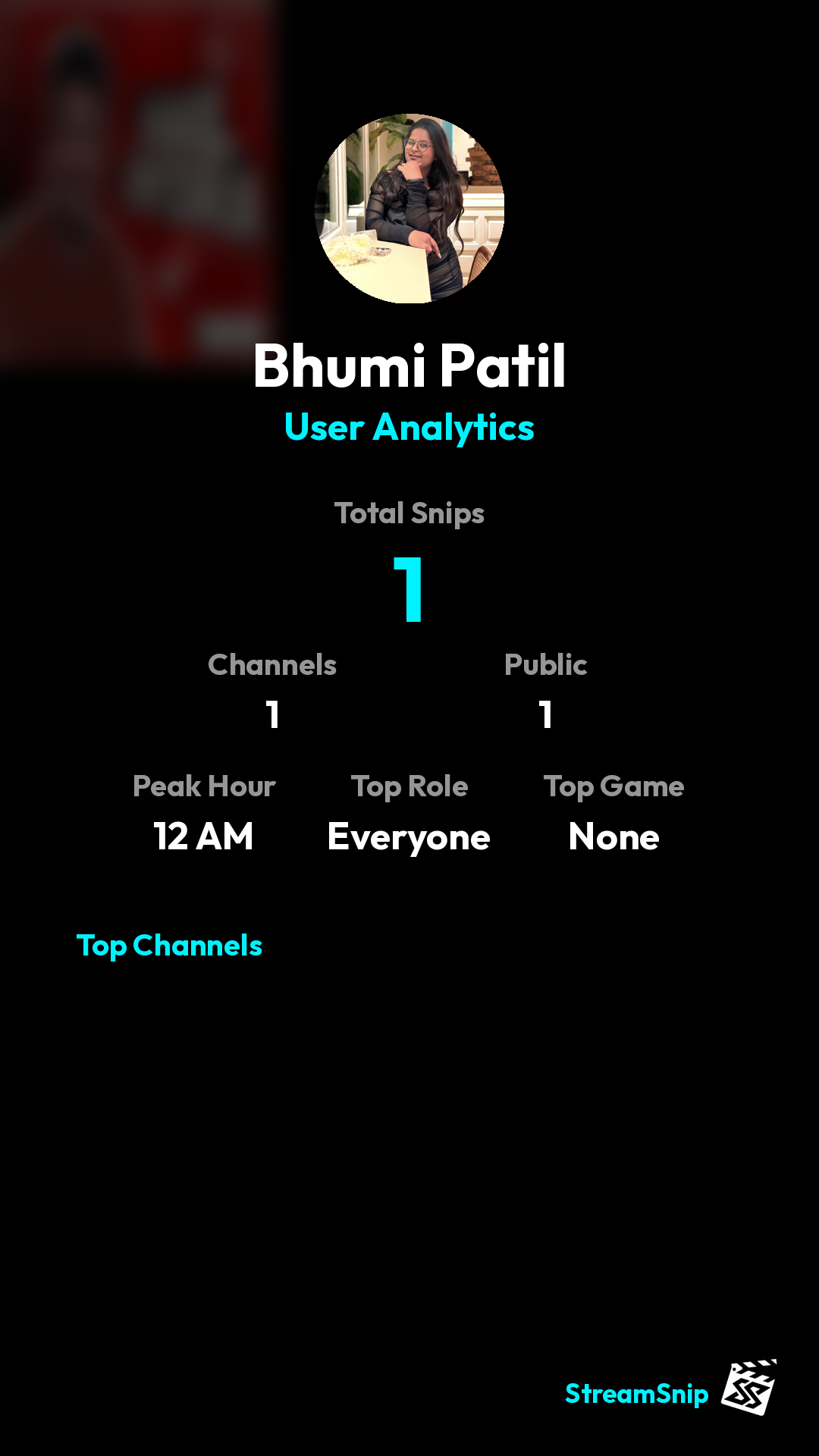Stats Share Card