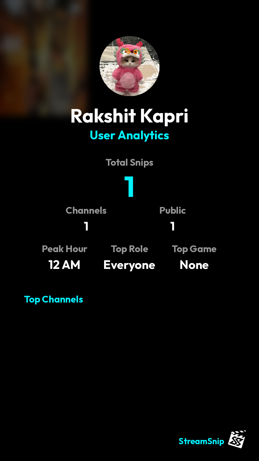Stats Share Card