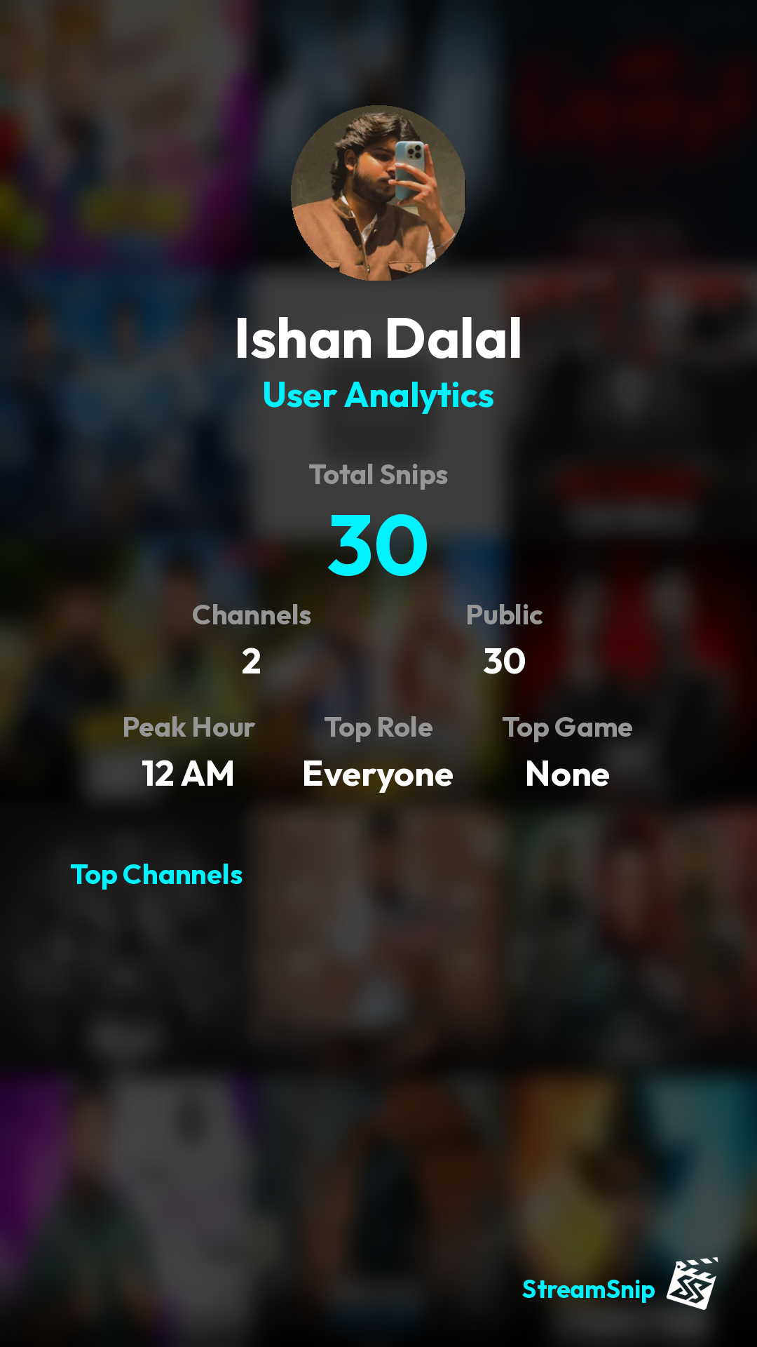 Stats Share Card