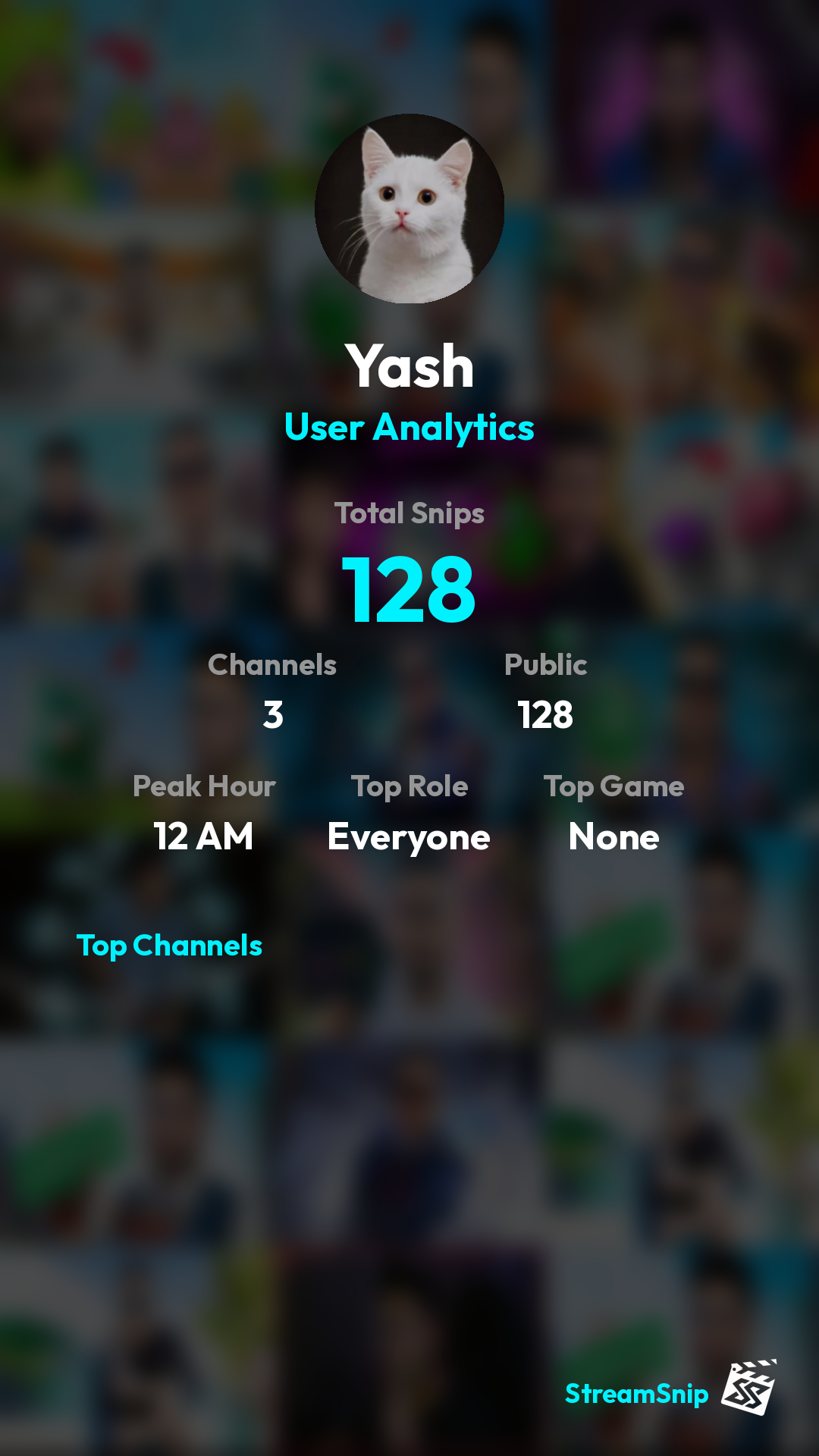 Stats Share Card