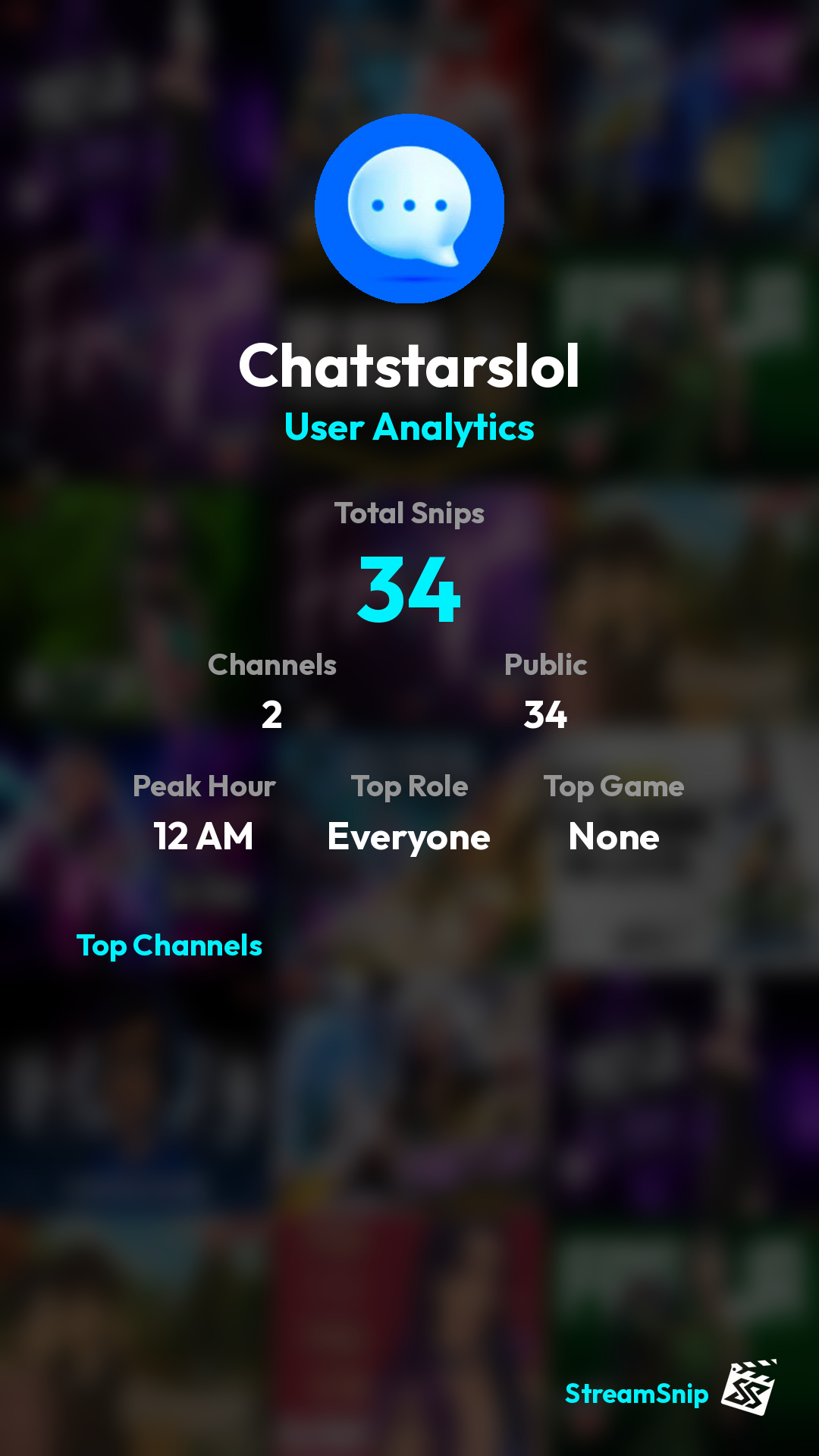 Stats Share Card