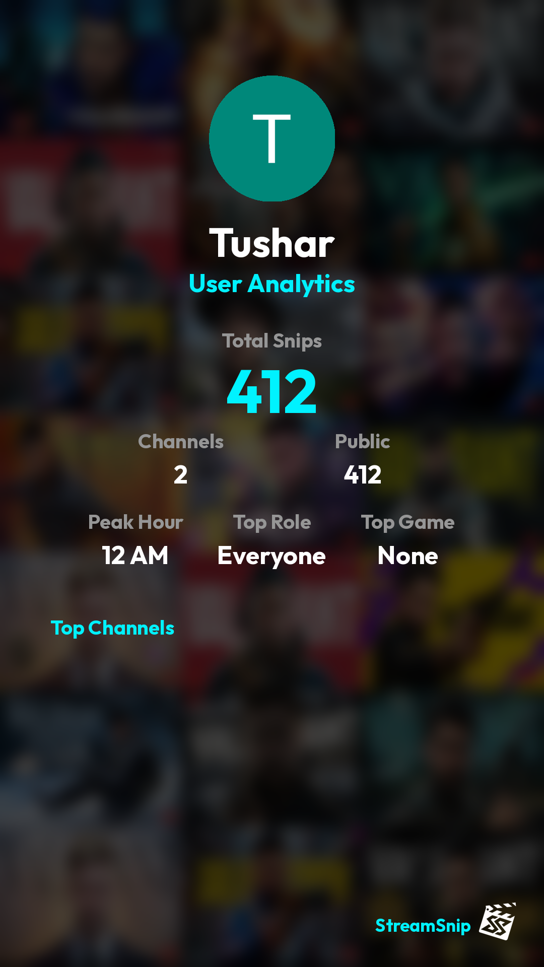 Stats Share Card