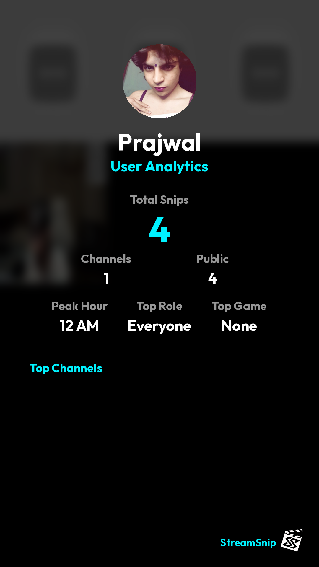 Stats Share Card