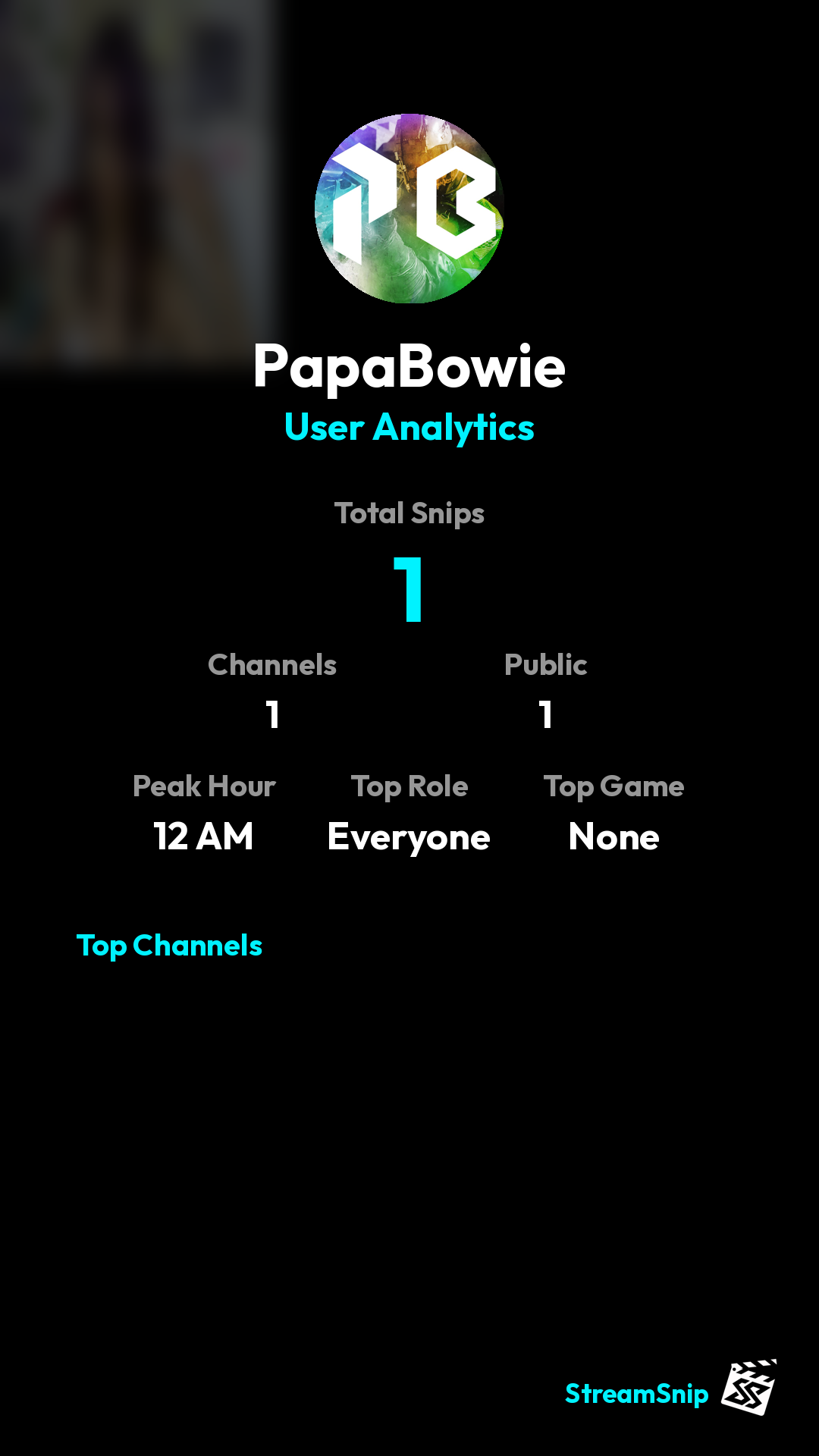 Stats Share Card