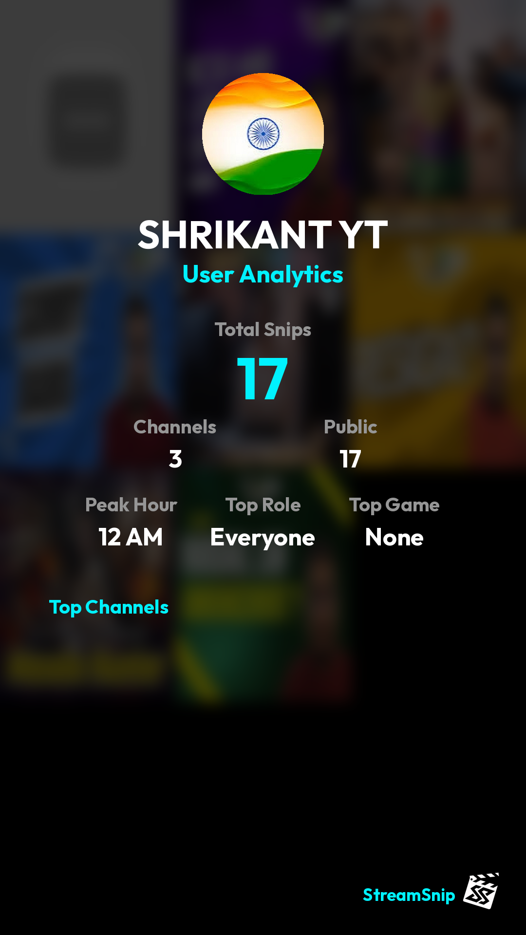 Stats Share Card