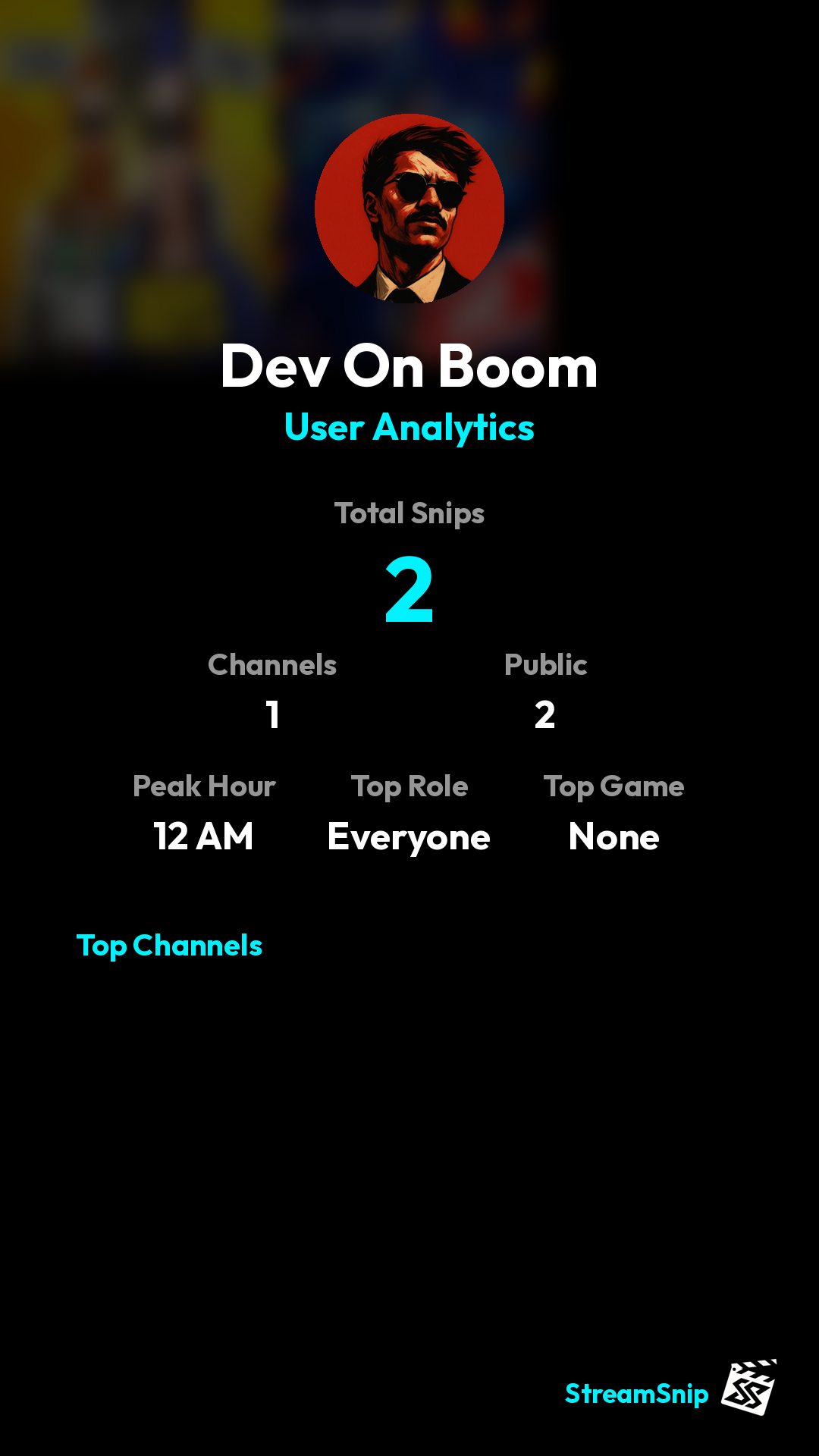 Stats Share Card