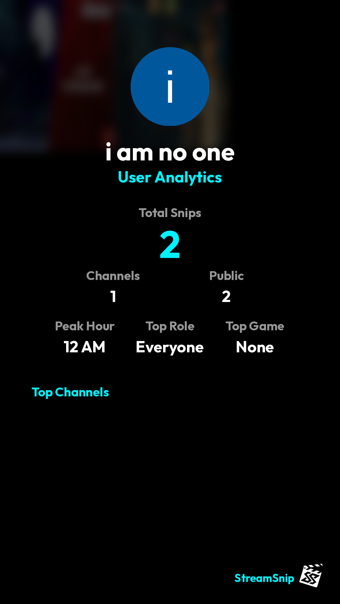 Stats Share Card