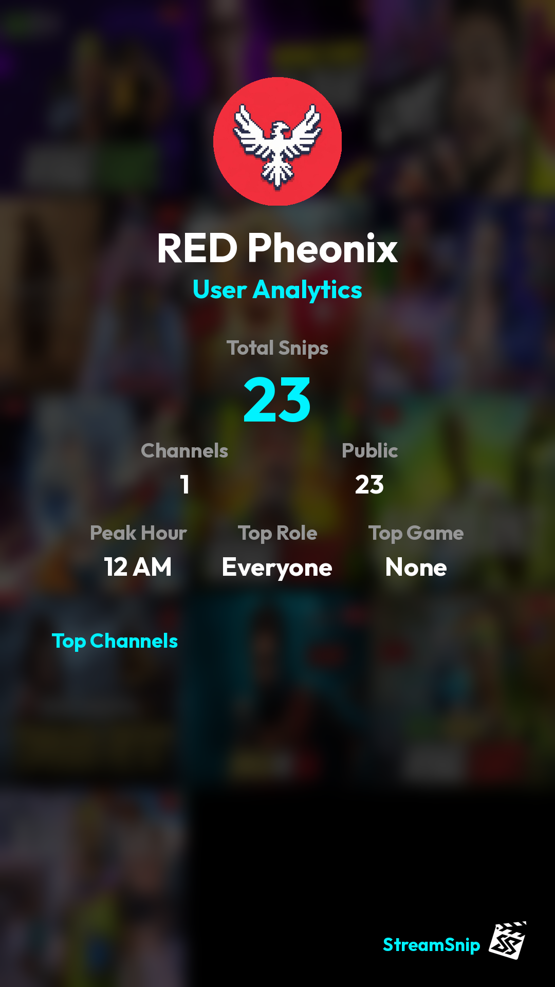 Stats Share Card