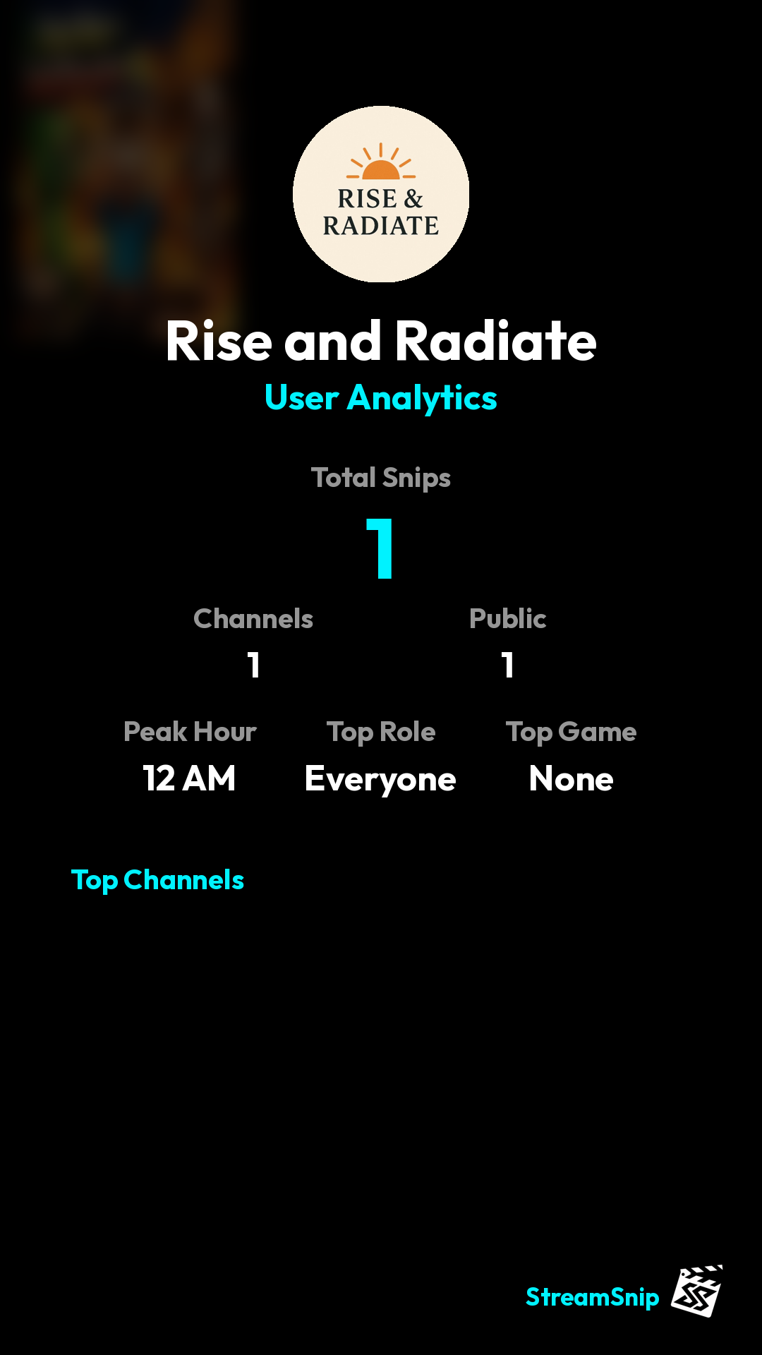 Stats Share Card
