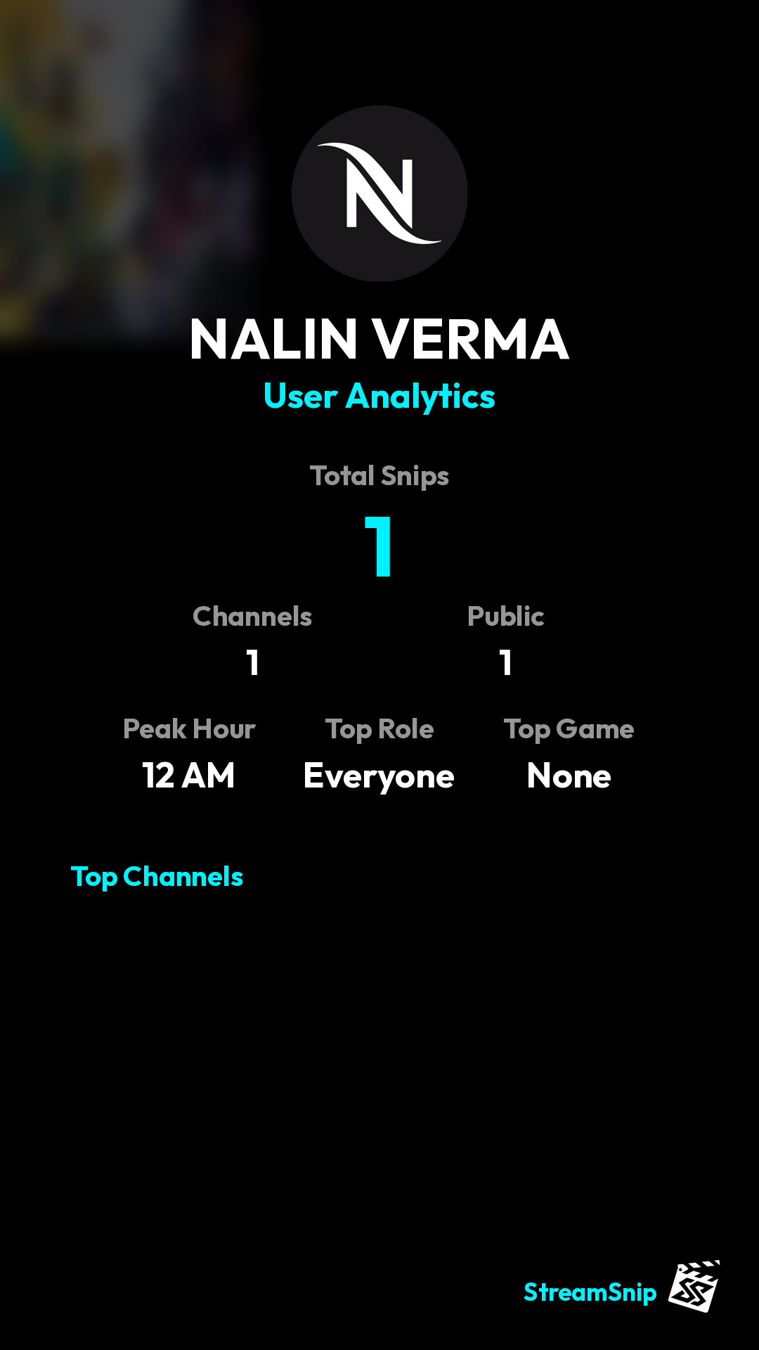 Stats Share Card