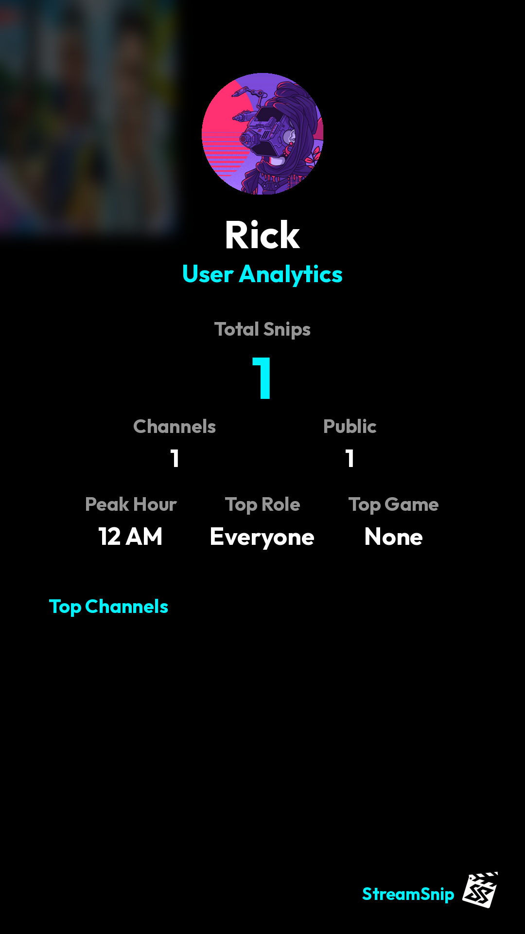 Stats Share Card