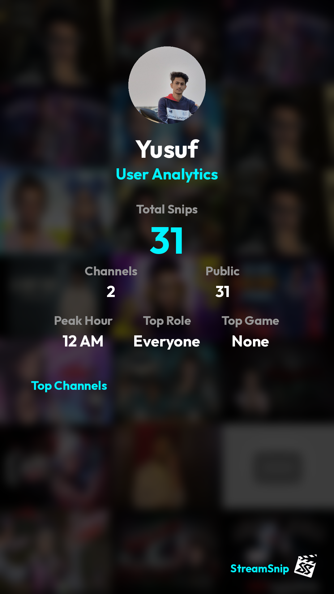 Stats Share Card